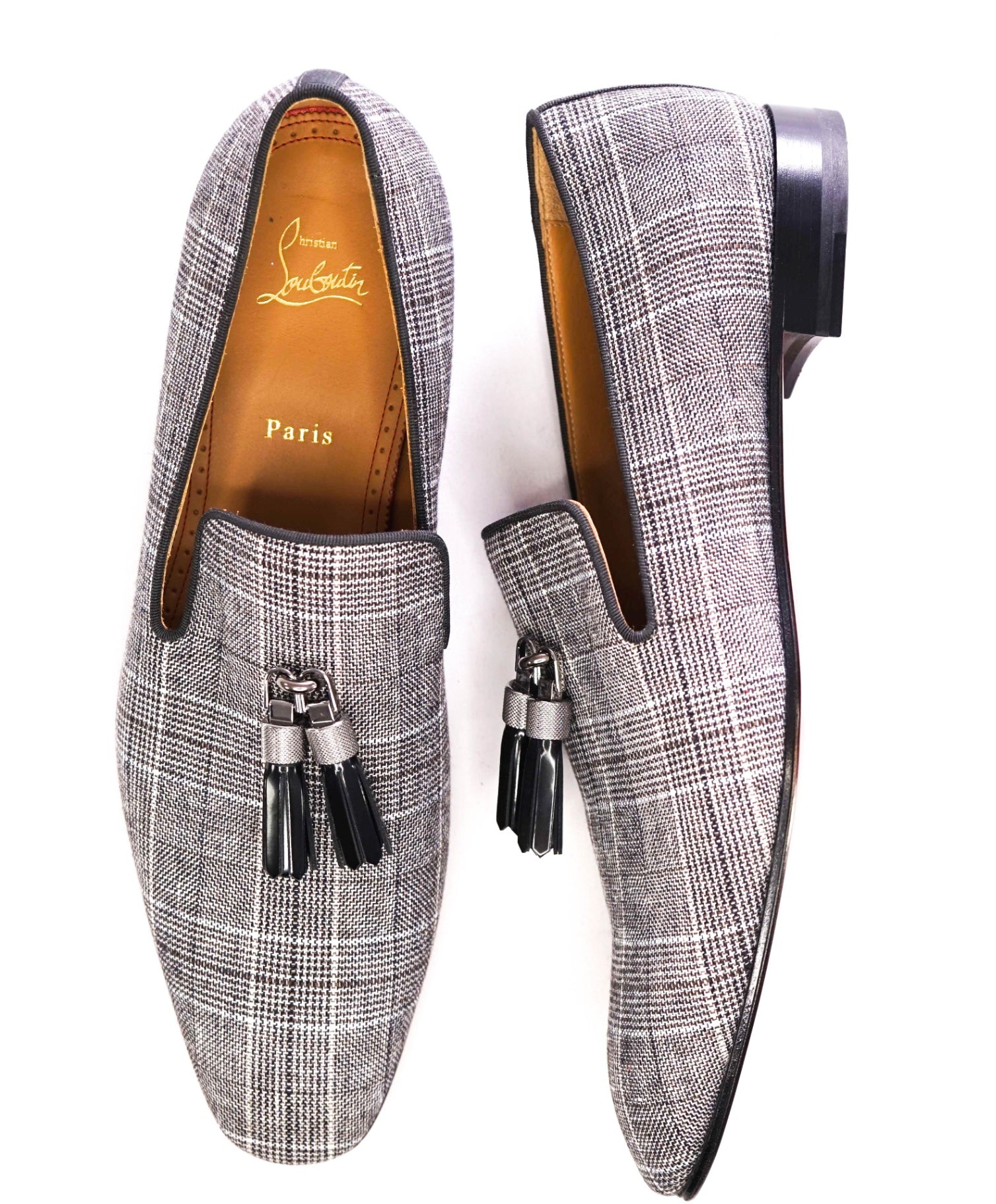 $1,095 CHRISTIAN LOUBOUTIN - *Dandelion* Tassel Loafers US 11.5 (44.5EU)
