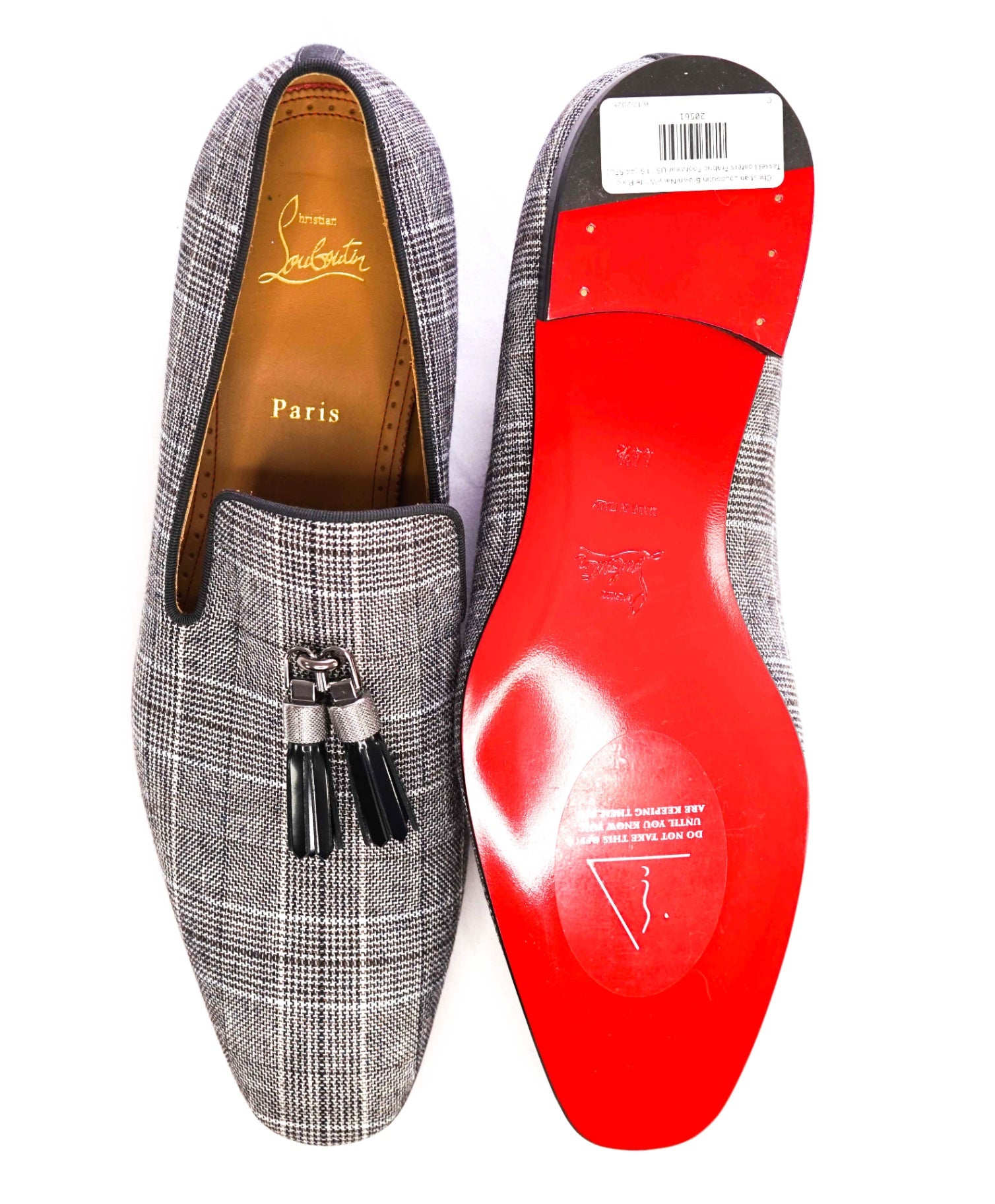 $1,095 CHRISTIAN LOUBOUTIN - *Dandelion* Tassel Loafers US 11.5 (44.5EU)