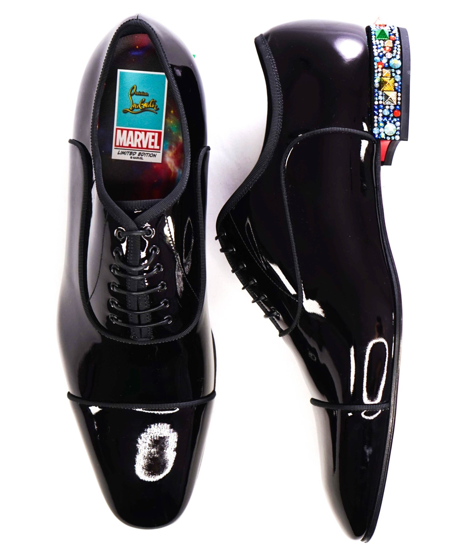 $1,750 Christian Louboutin *MARVEL limited* Patent Oxfords US 11.5 (44.5EU)