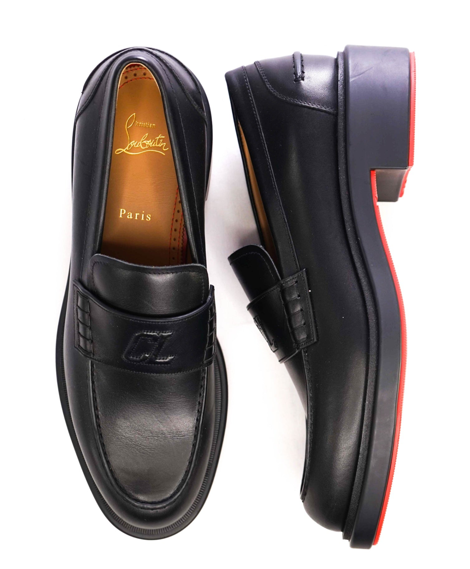 $1,095 Christian Louboutin "URBINO" Mock Loafers US 10 (43EU)