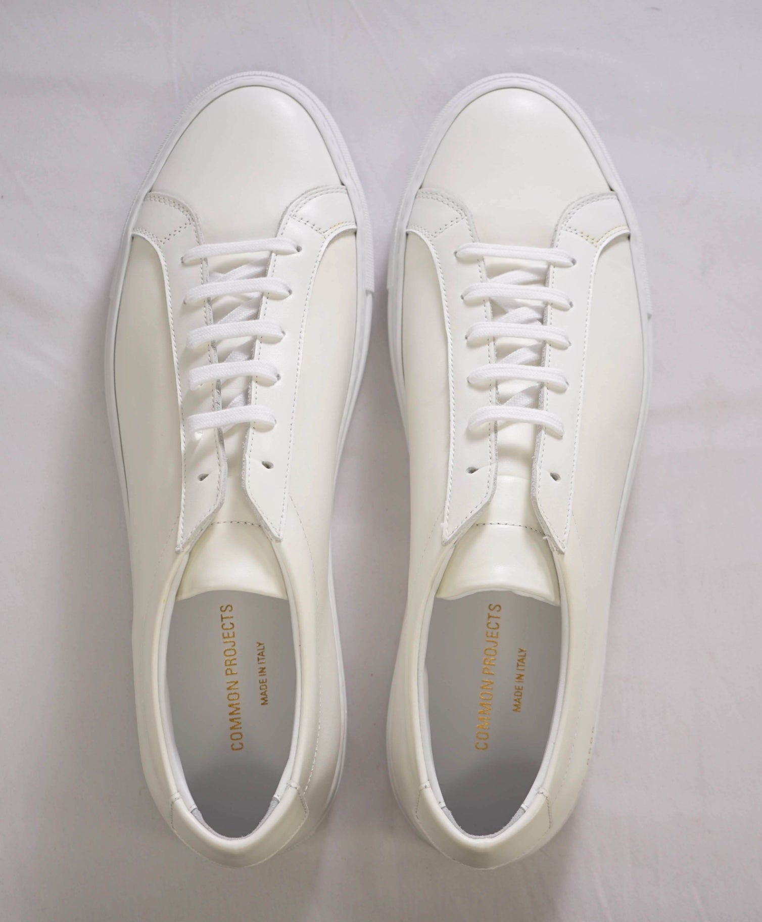 $440 Common Projects White Sneakers Leather Footwear US 13 (46EU)