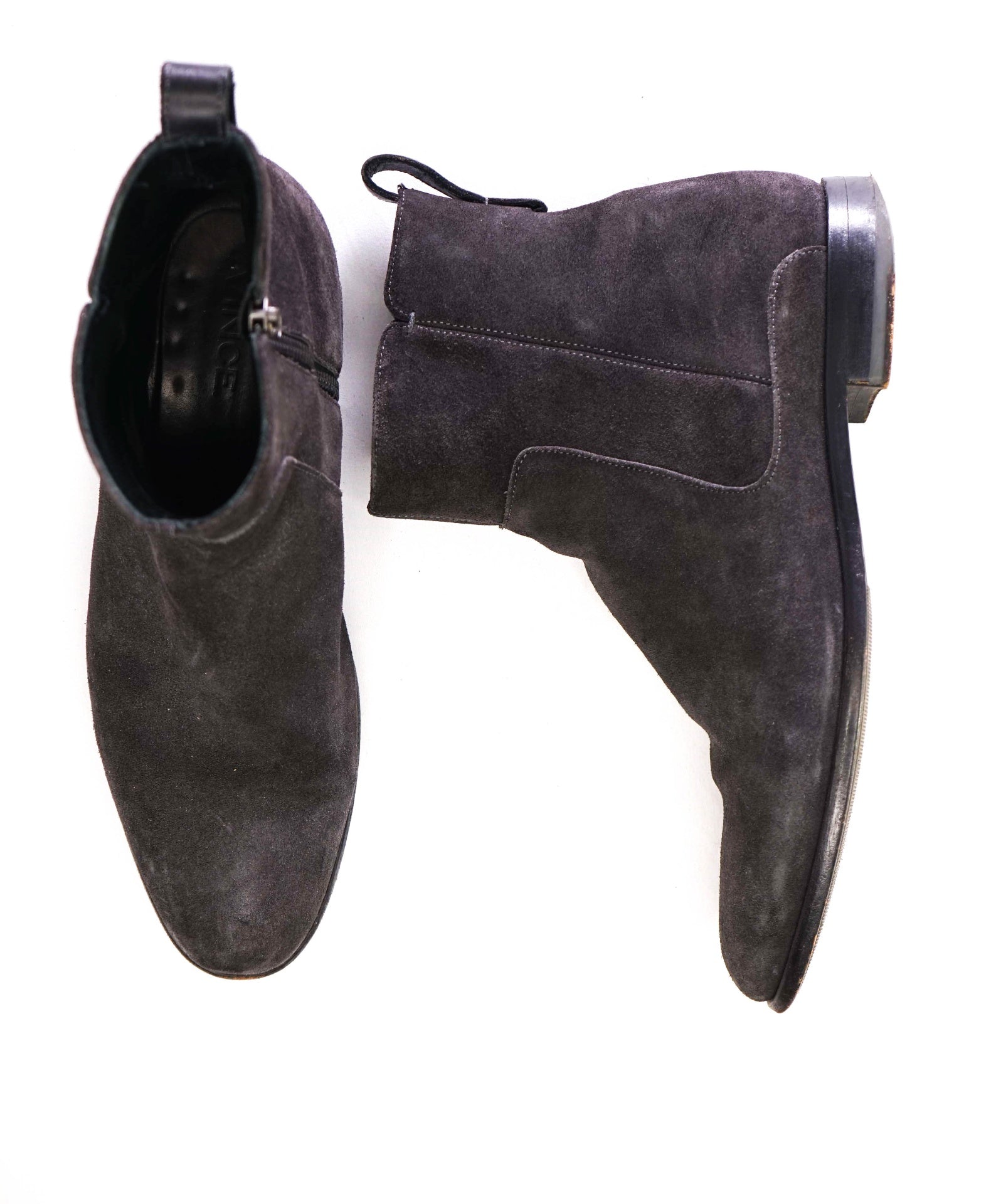VINCE Grey Boots Suede Footwear US 10 E (44EU)
