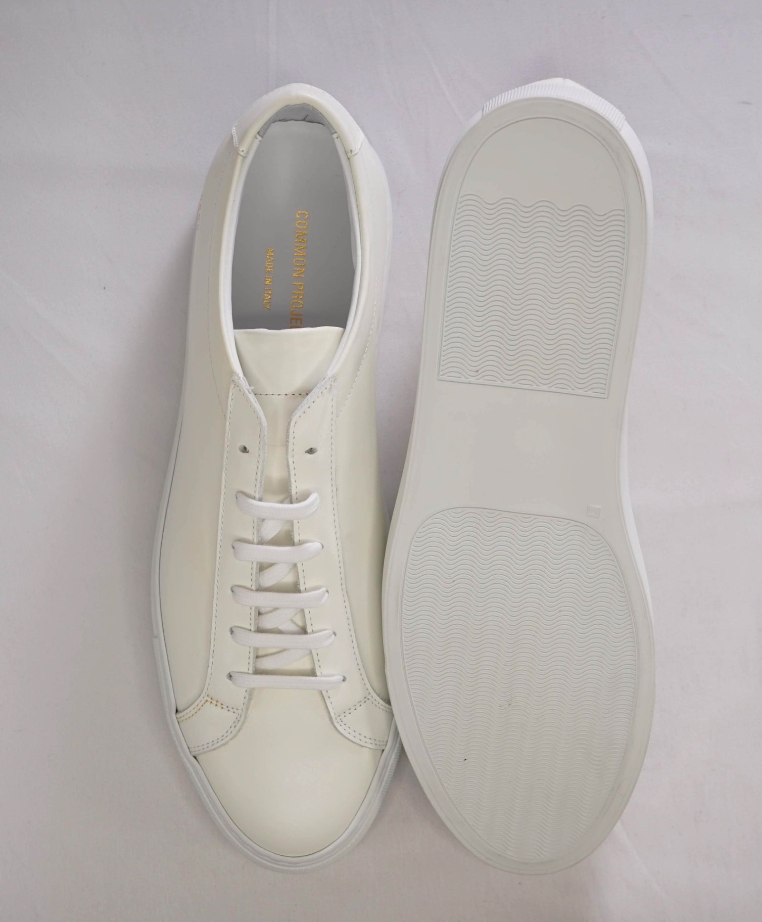 $440 Common Projects White Sneakers Leather Footwear US 13 (46EU)