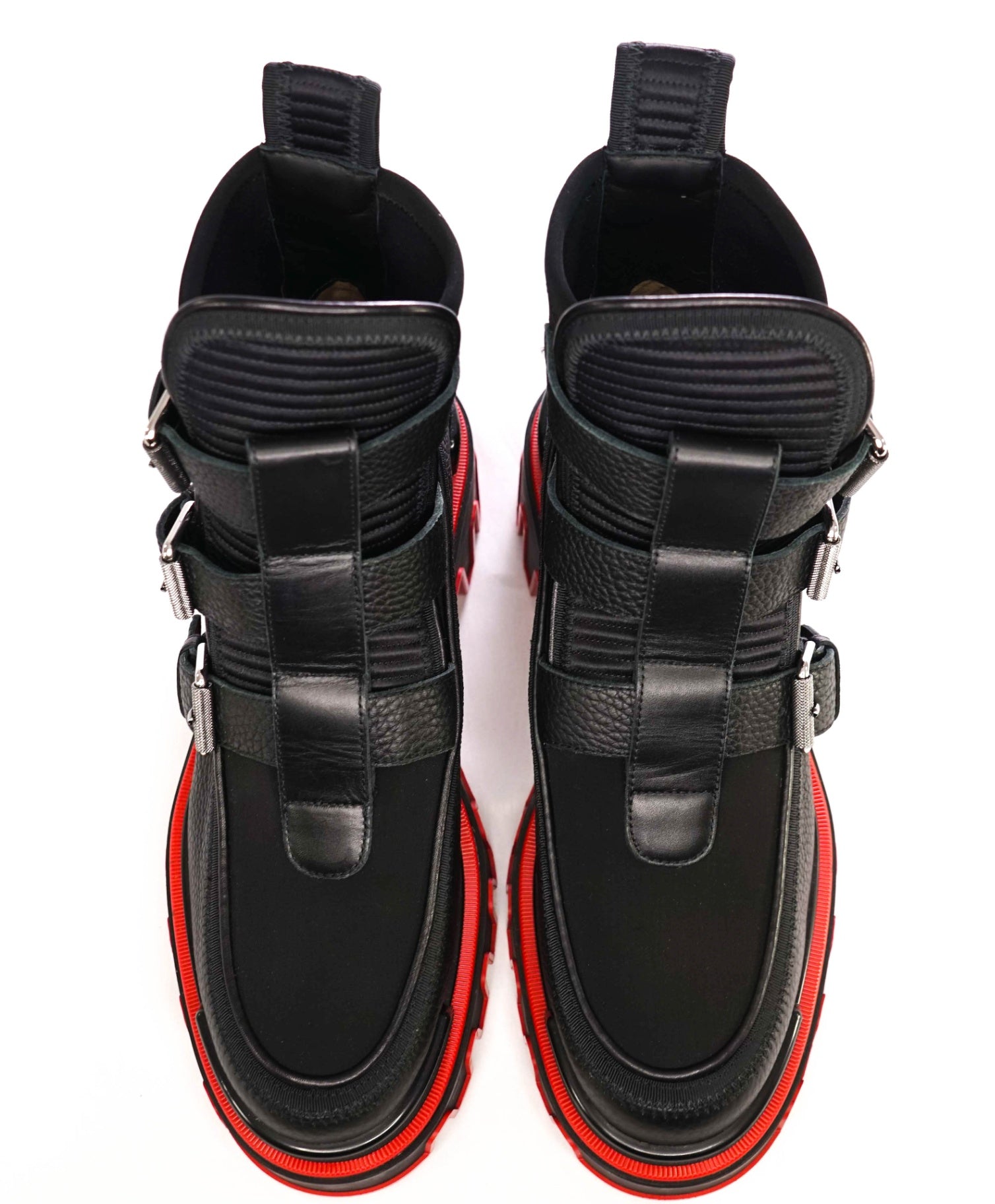 $1,595 Christian Louboutin DUNE Black Boots Leather US 10 (43EU)