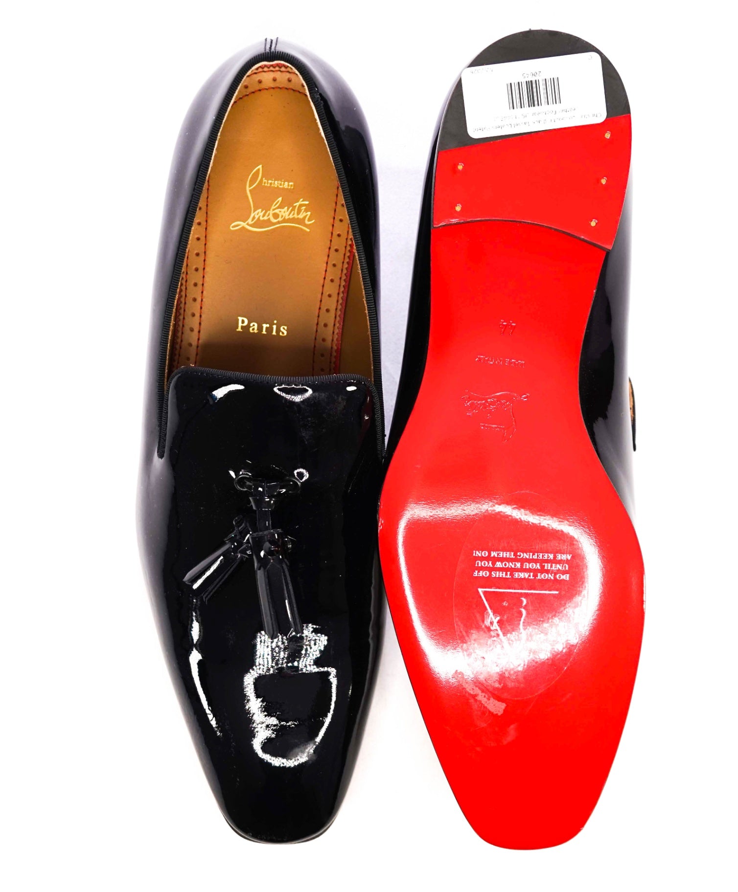 $1,050 CHRISTIAN LOUBOUTIN - *Dandelion* Spike Tassel Loafers US 11 (44EU)