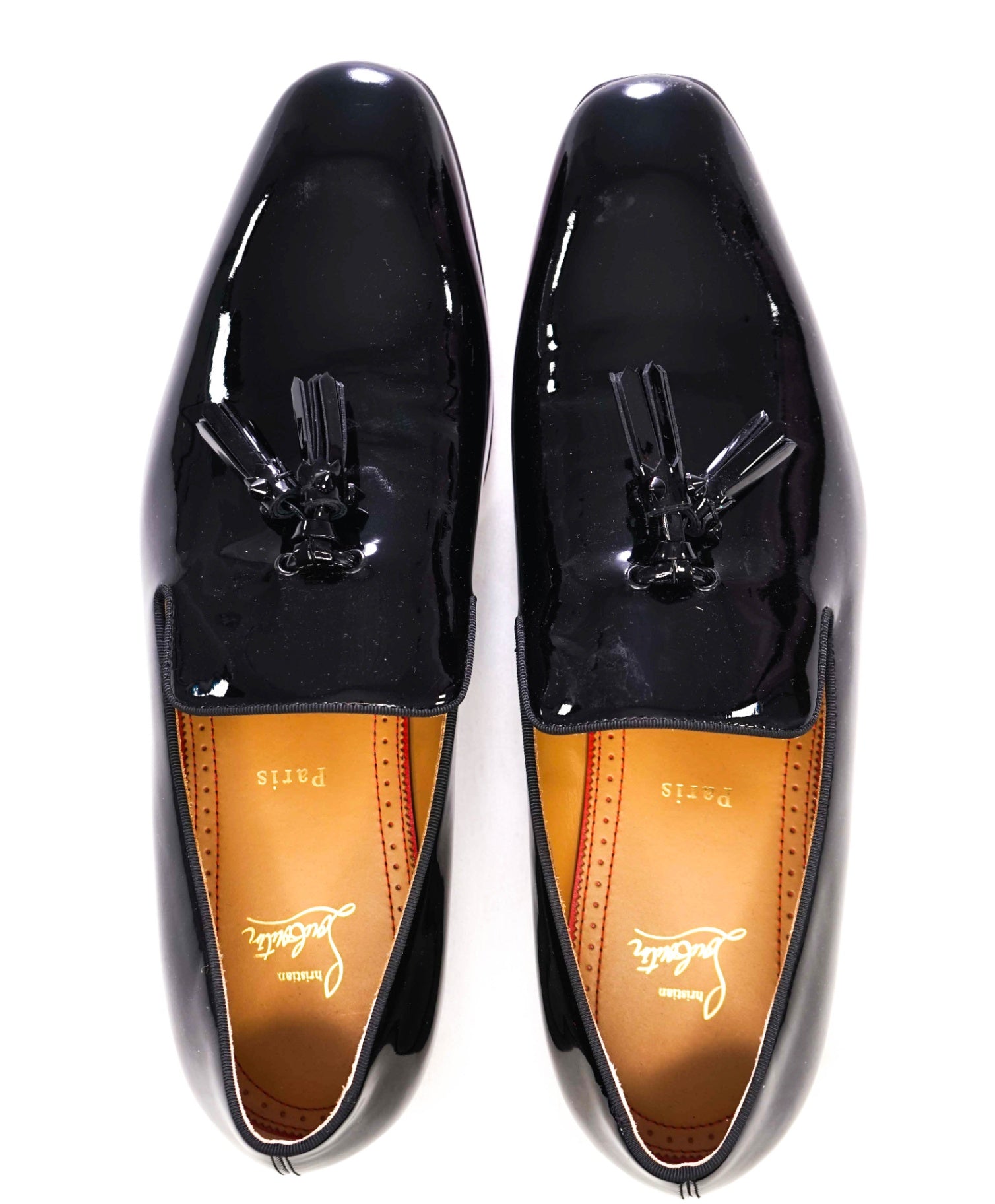 $1,050 CHRISTIAN LOUBOUTIN - *Dandelion* Spike Tassel Loafers US 11 (44EU)