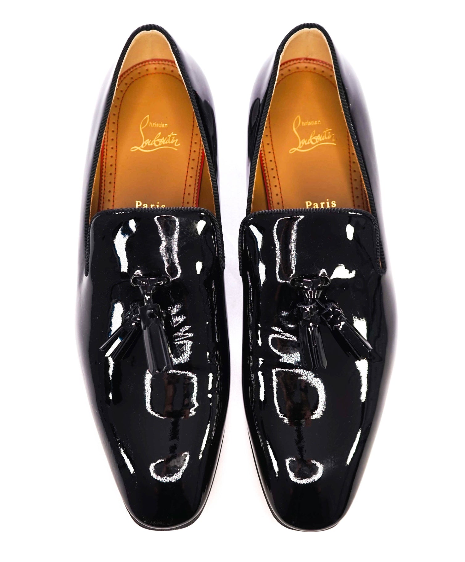 $1,050 CHRISTIAN LOUBOUTIN - *Dandelion* Spike Tassel Loafers US 11 (44EU)