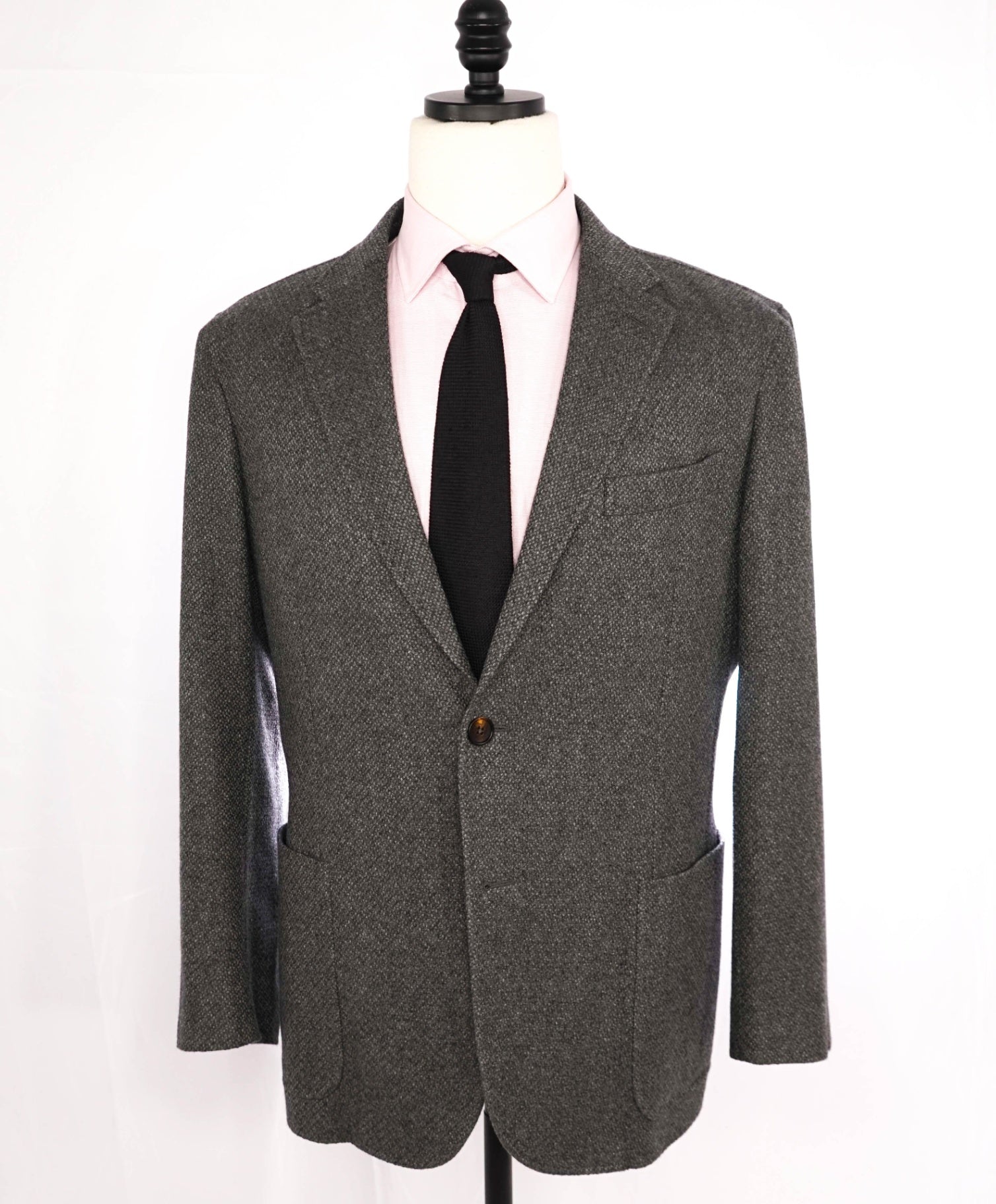 $4,950 Ermenegildo Zegna Grey PURE OASI CASHMERE Blazer 46R