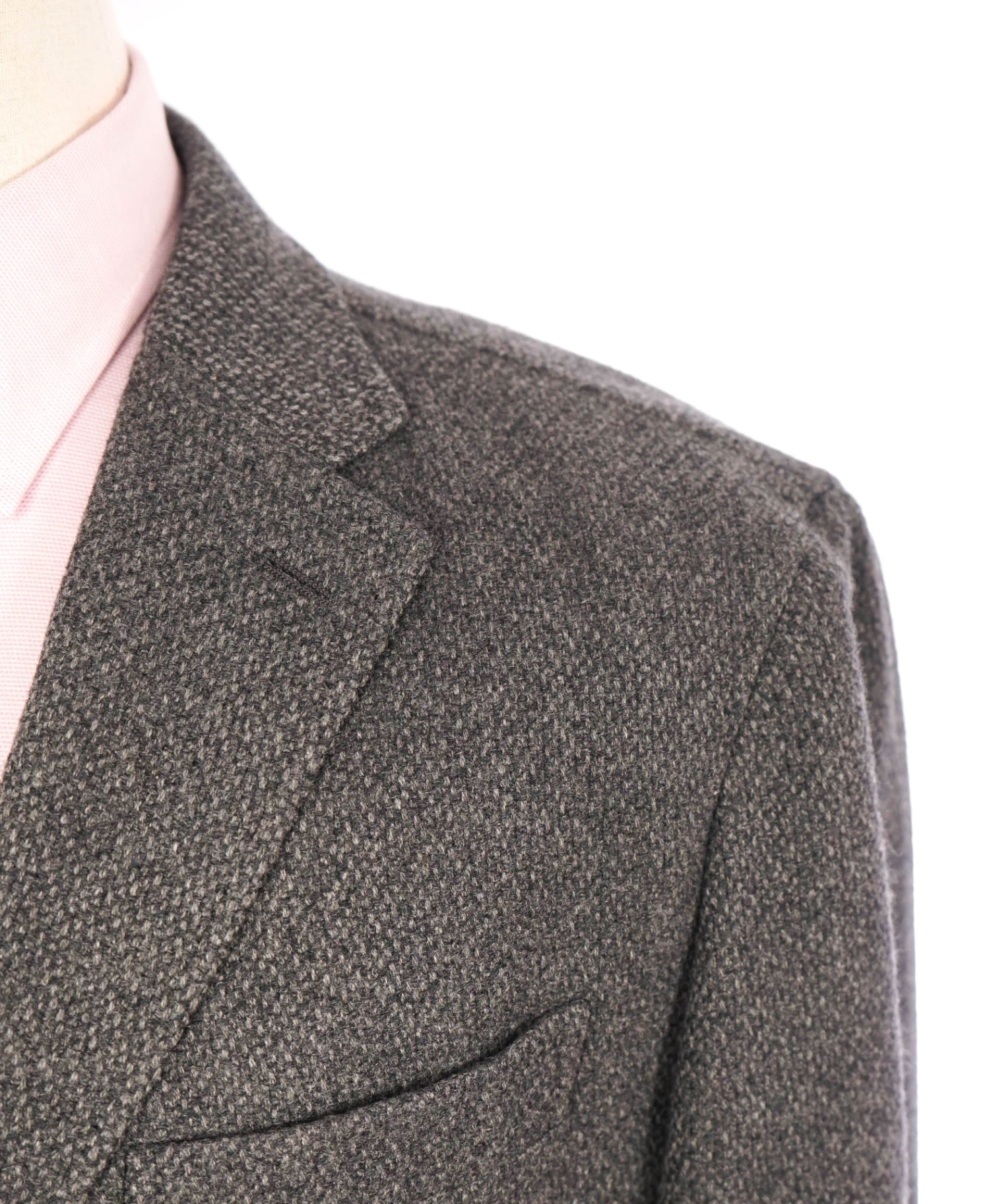 $4,950 Ermenegildo Zegna Grey PURE OASI CASHMERE Blazer 46R