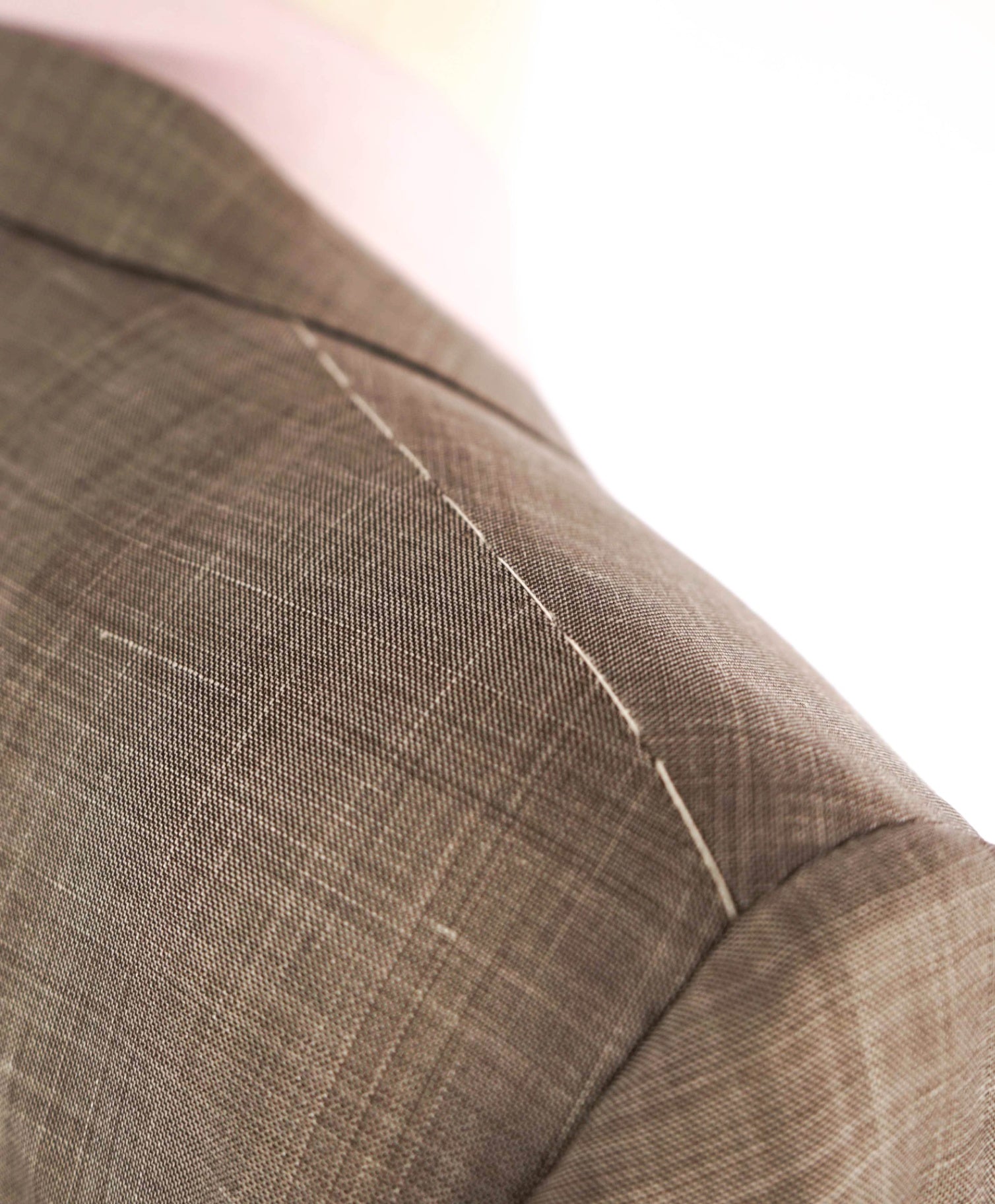 $4,950 ZEGNA "TROFEO SUMMER" Beige Wool/Linen/Silk Suit 44R