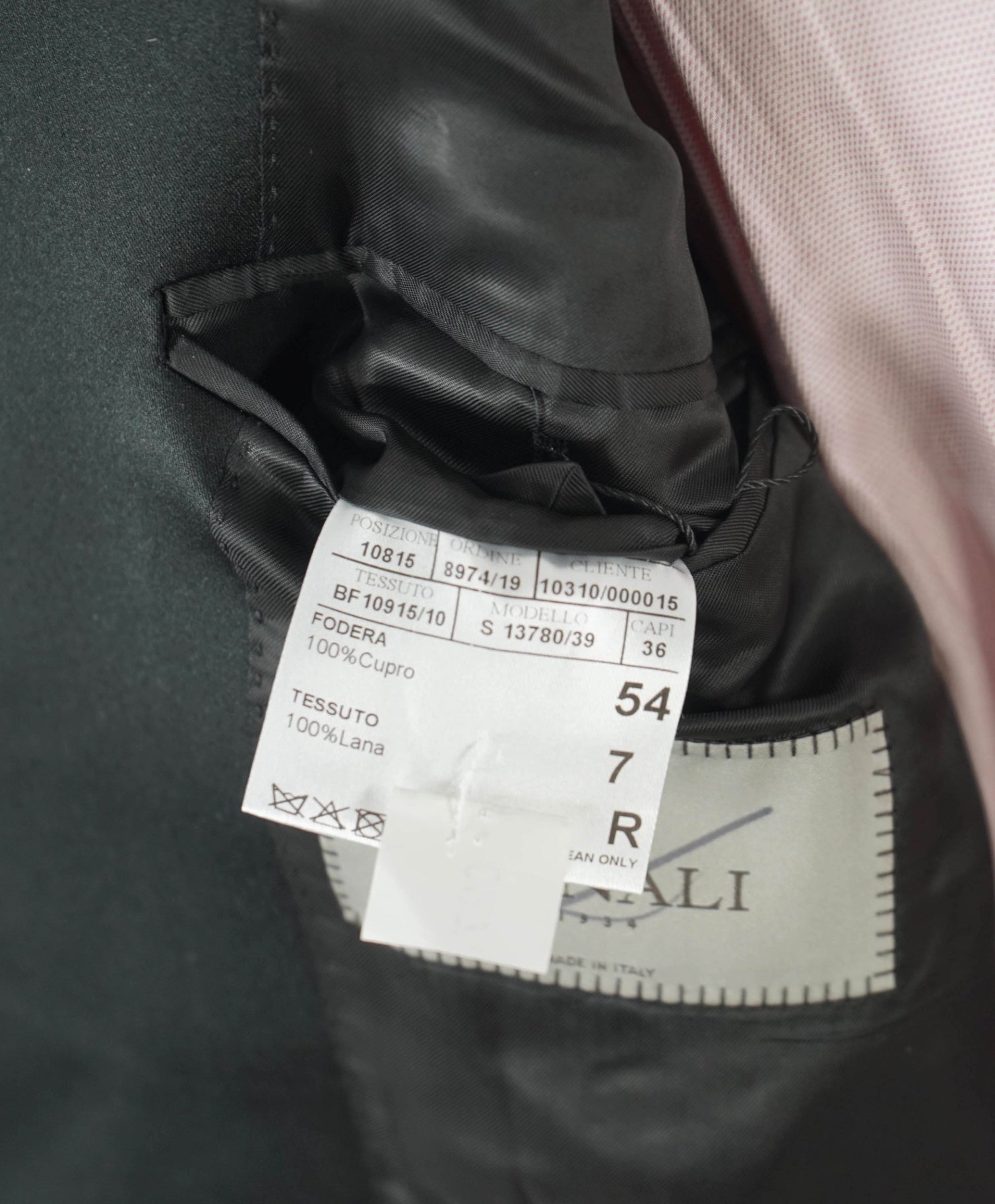 $2,195 CANALI - Black *CLOSET STAPLE* Notch Lapel Tuxedo Suit - 44R