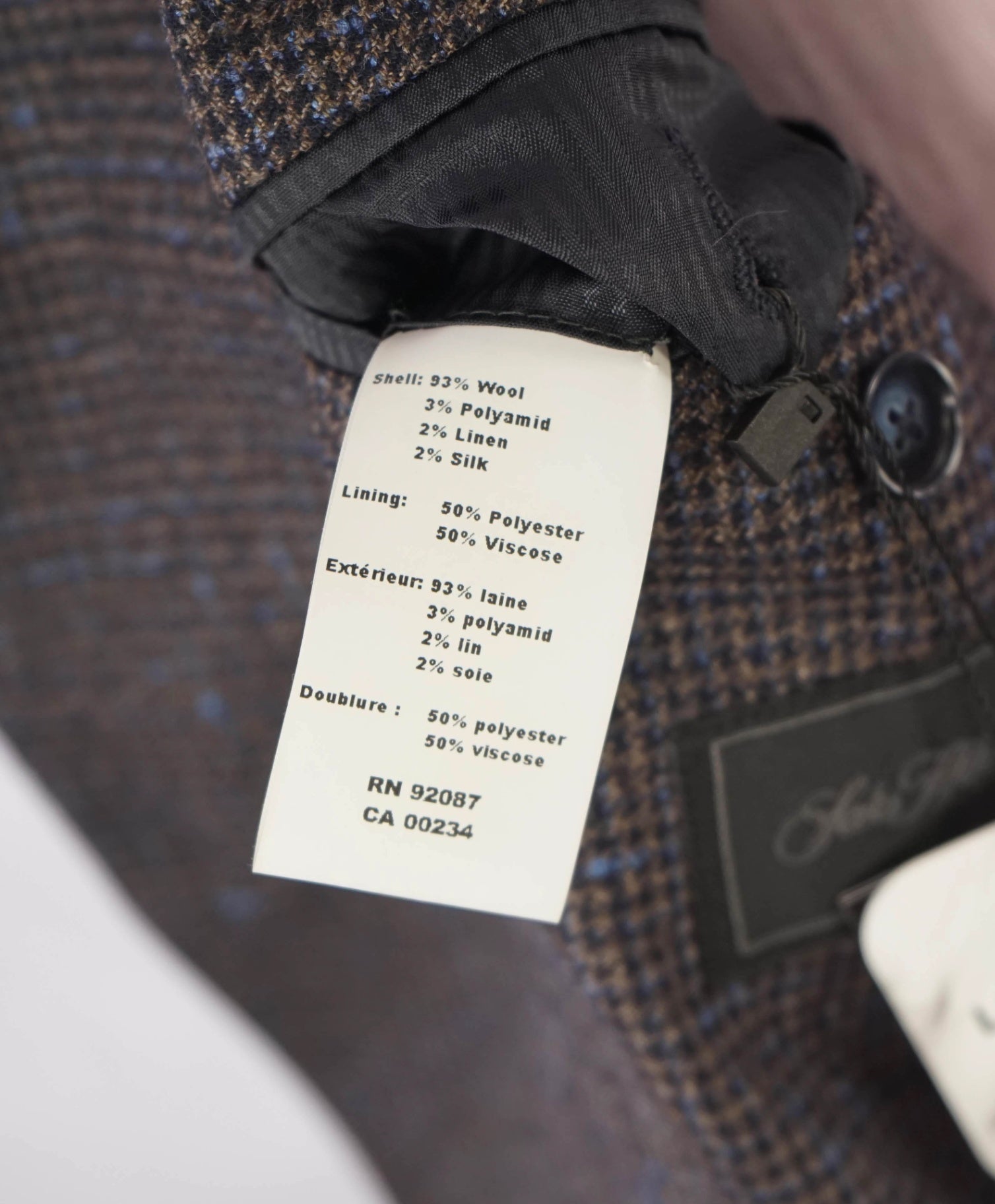 $1,295 LORO PIANA For Saks 5th Ave "SILK AIR" Wool/Linen/Silk Blazer 40R