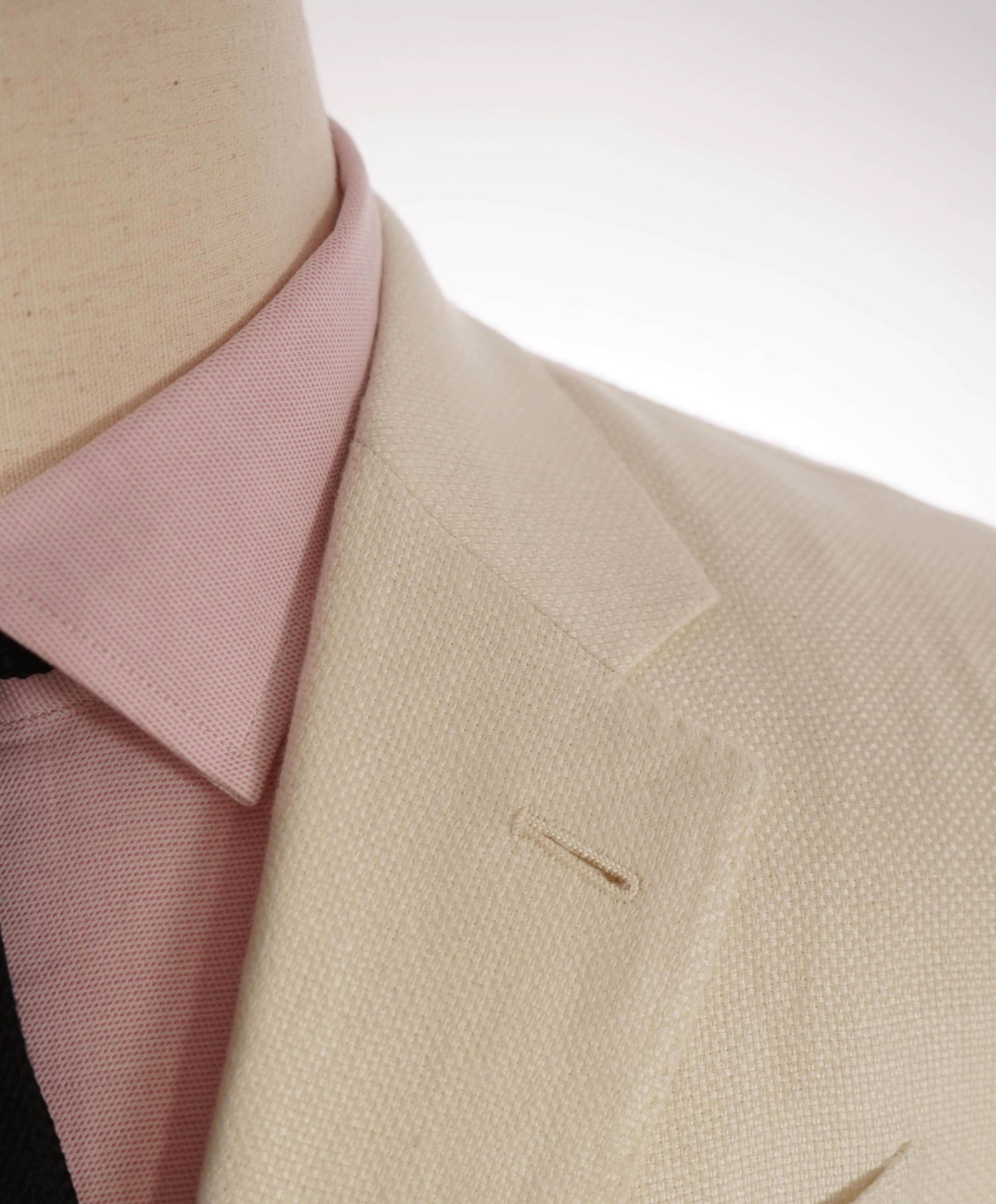 $2,995 Ermenegildo Zegna "CROSSOVER" Ivory Linen/Wool/Silk Blazer 40R