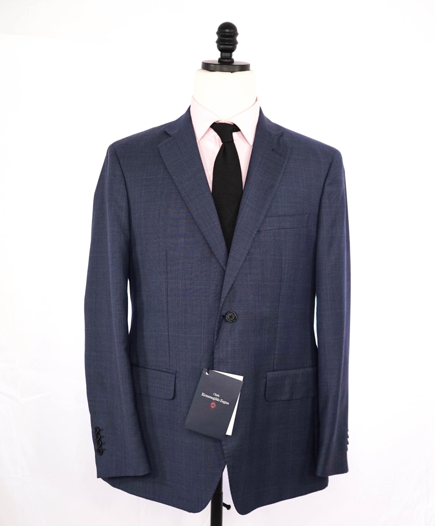 ERMENEGILDO ZEGNA - By SAKS 5TH AVE "Modern" Blue Suit 42R