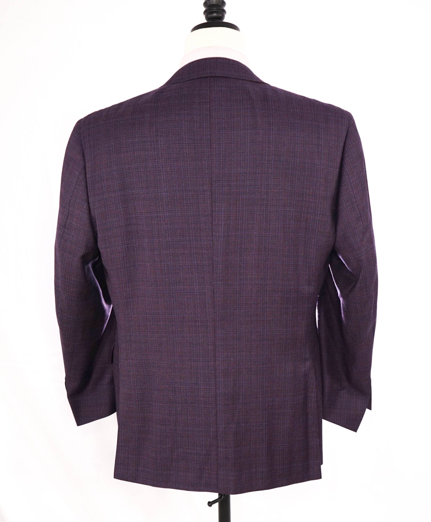 $1,895 CANALI Purple Wool 2-Button Blazer 44S
