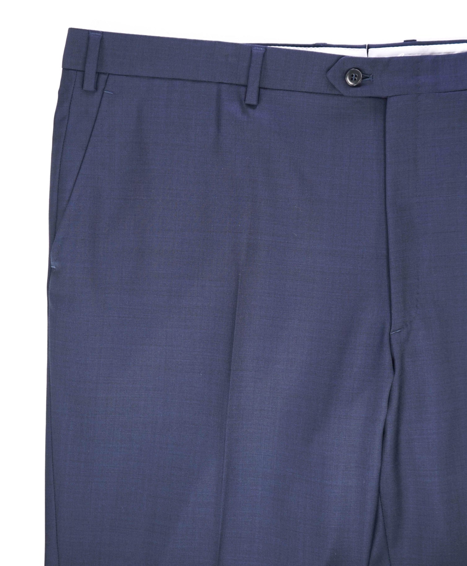 Brioni Solid Navy Wool Pants 44W