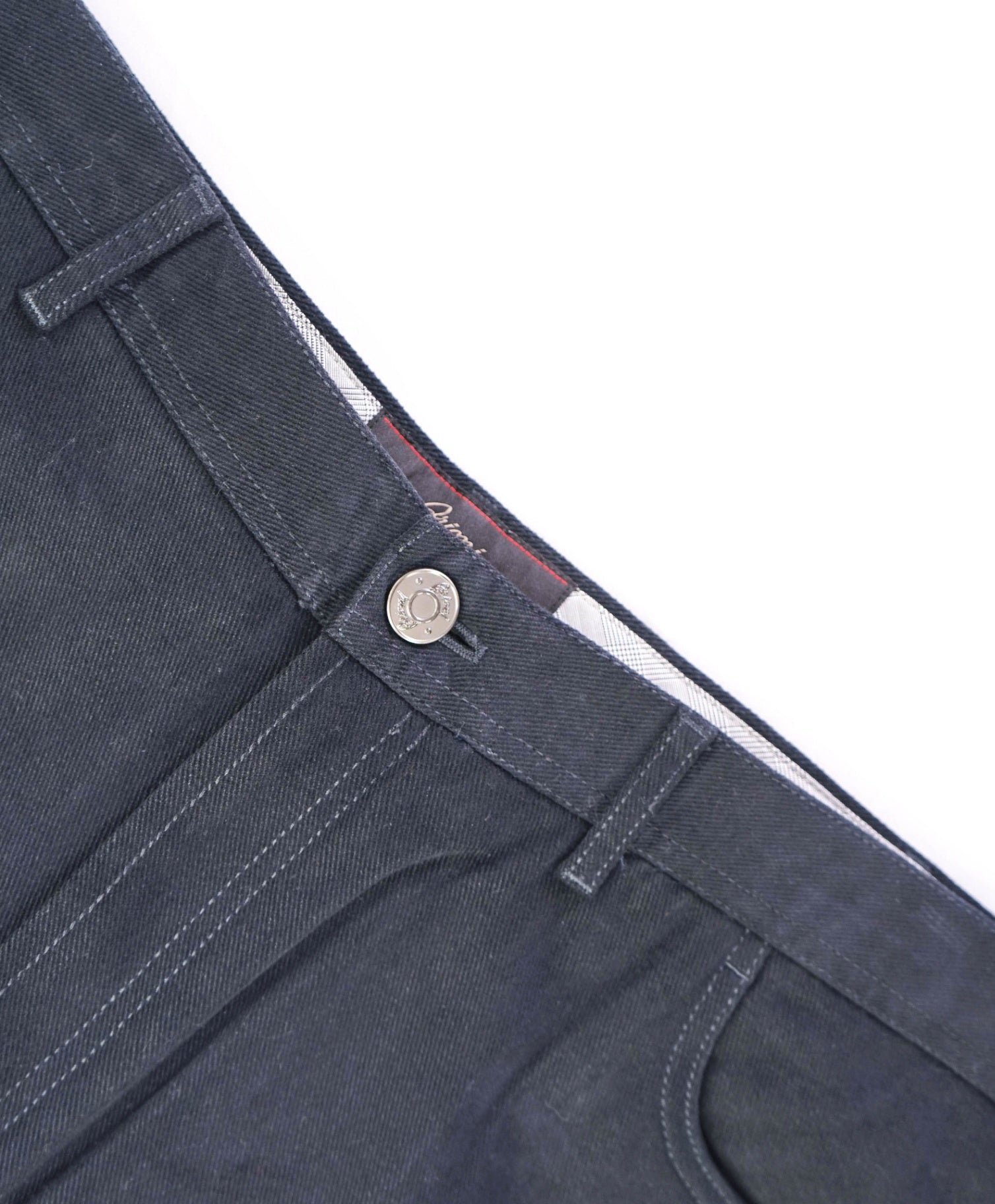 $995 Brioni Navy Cotton 5-Pocket Casual/Dress Pants 45W