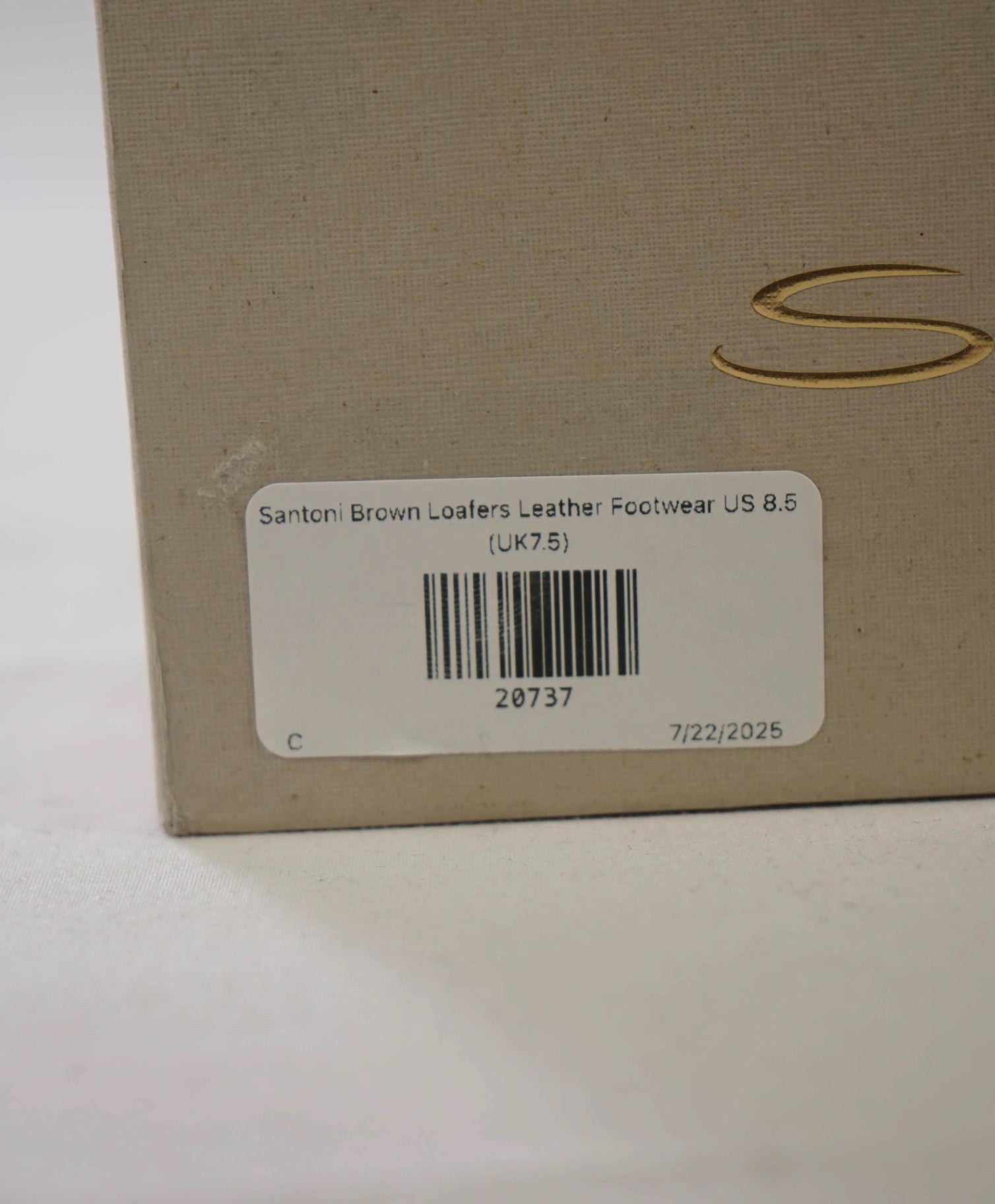 $1,295 Santoni "GOODYEAR" Brown Braided Lug Sole Loafer US 8.5 (UK7.5)