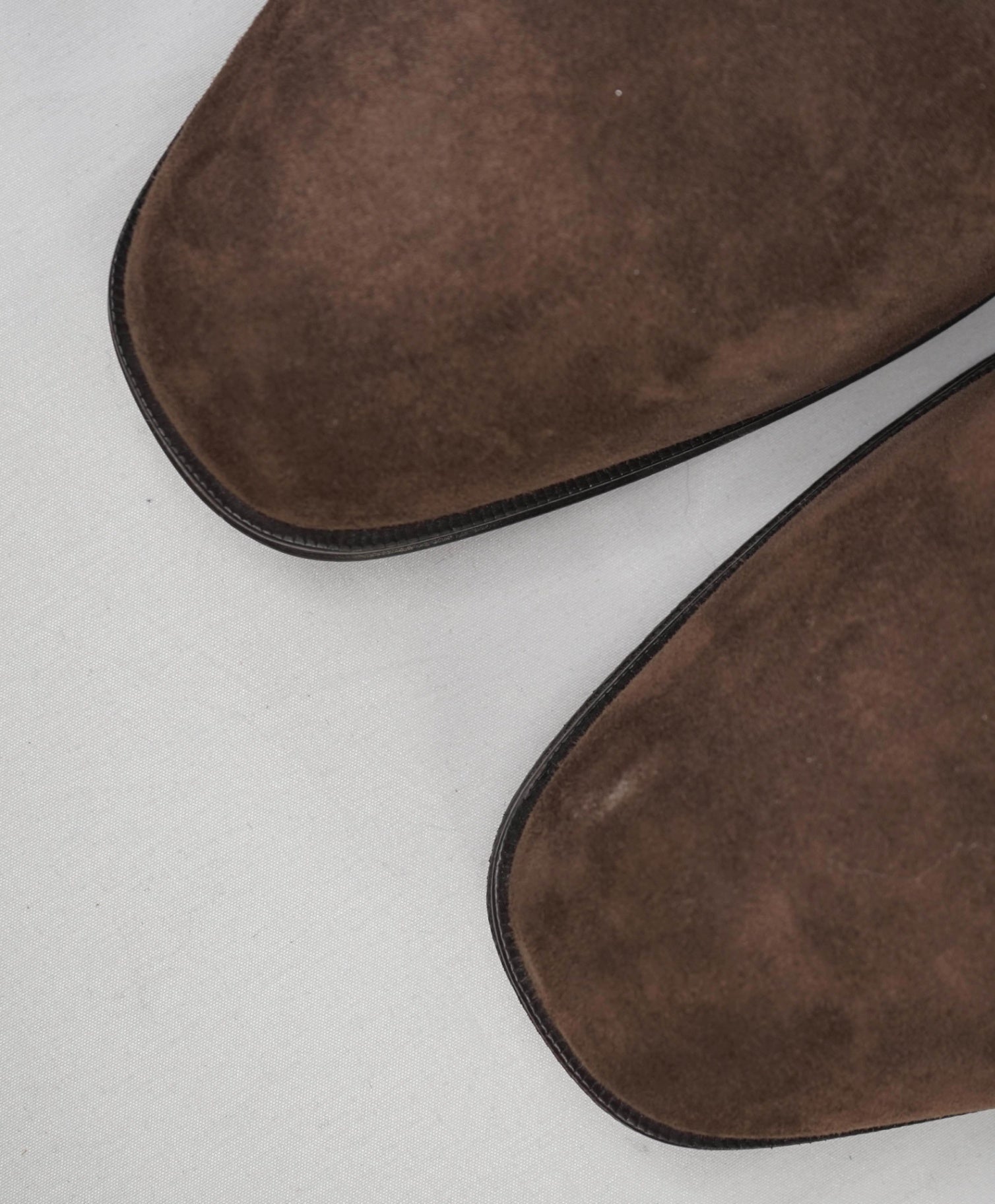 $880 Salvatore Ferragamo "DANIEL" Brown Suede Derbies 11.5 3E