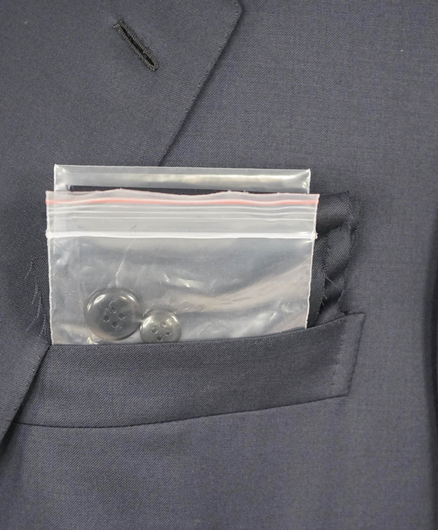 $4,800 BRIONI Solid Navy Blue Wool Blazer 54L