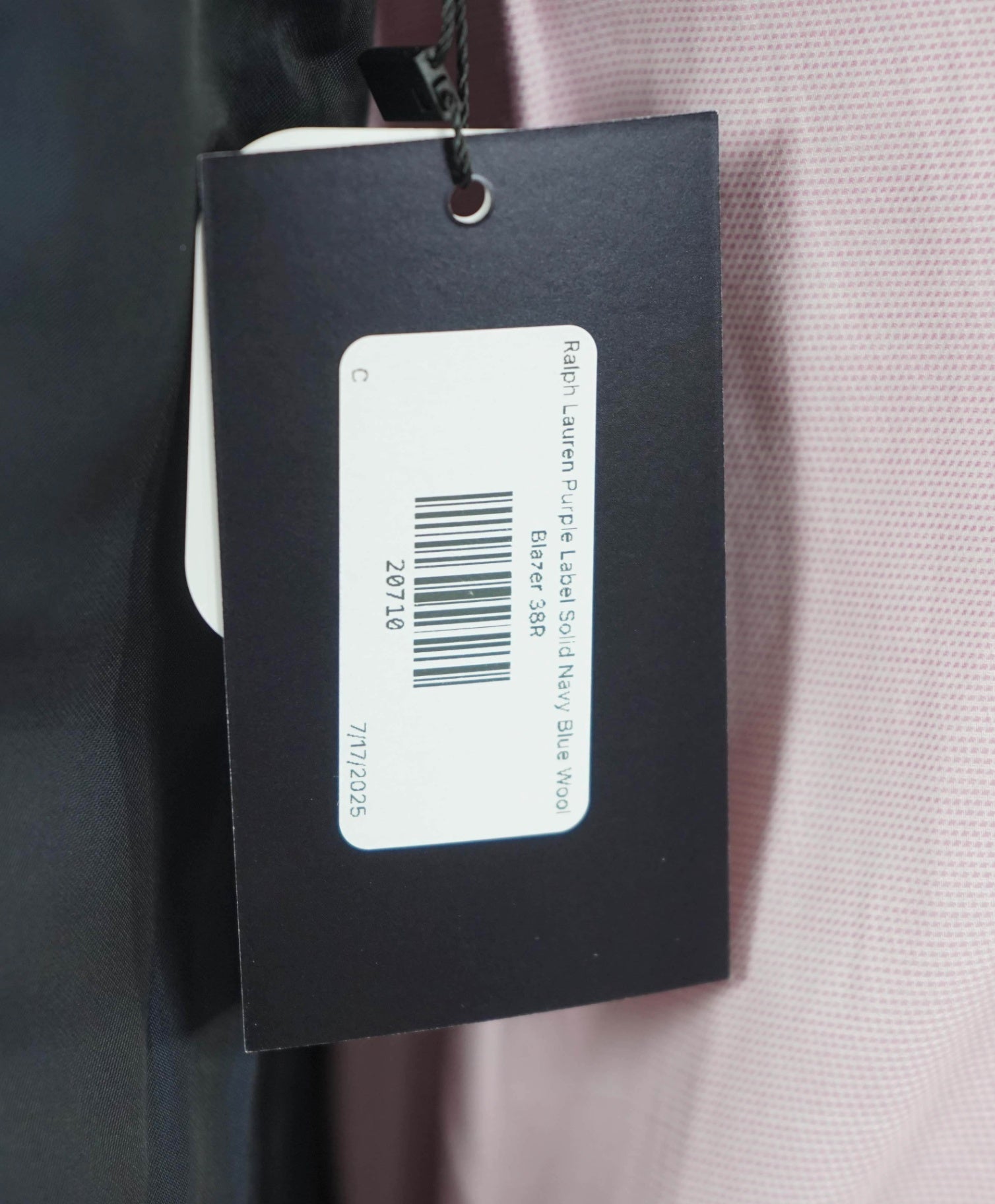 $2,395 RALPH LAUREN PURPLE LABEL - Gold Button Classic Blazer -38R