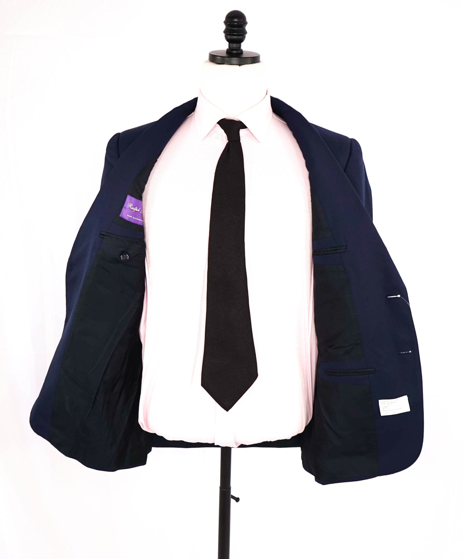 $2,395 RALPH LAUREN PURPLE LABEL - Gold Button Classic Blazer -38R