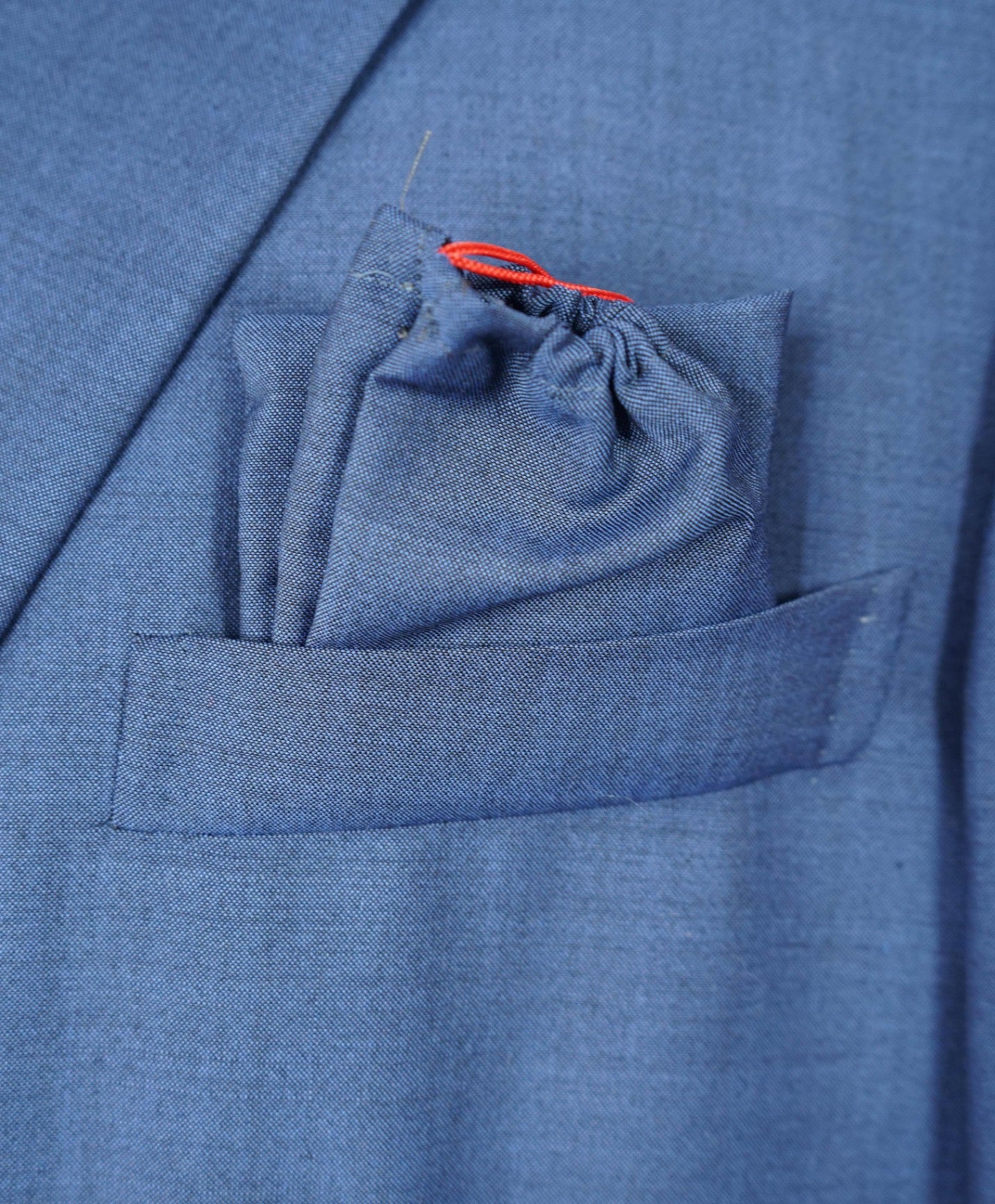 $6,500 ISAIA Steel Blue CUSOTM MADE Wool/Mohair Blazer 50S US