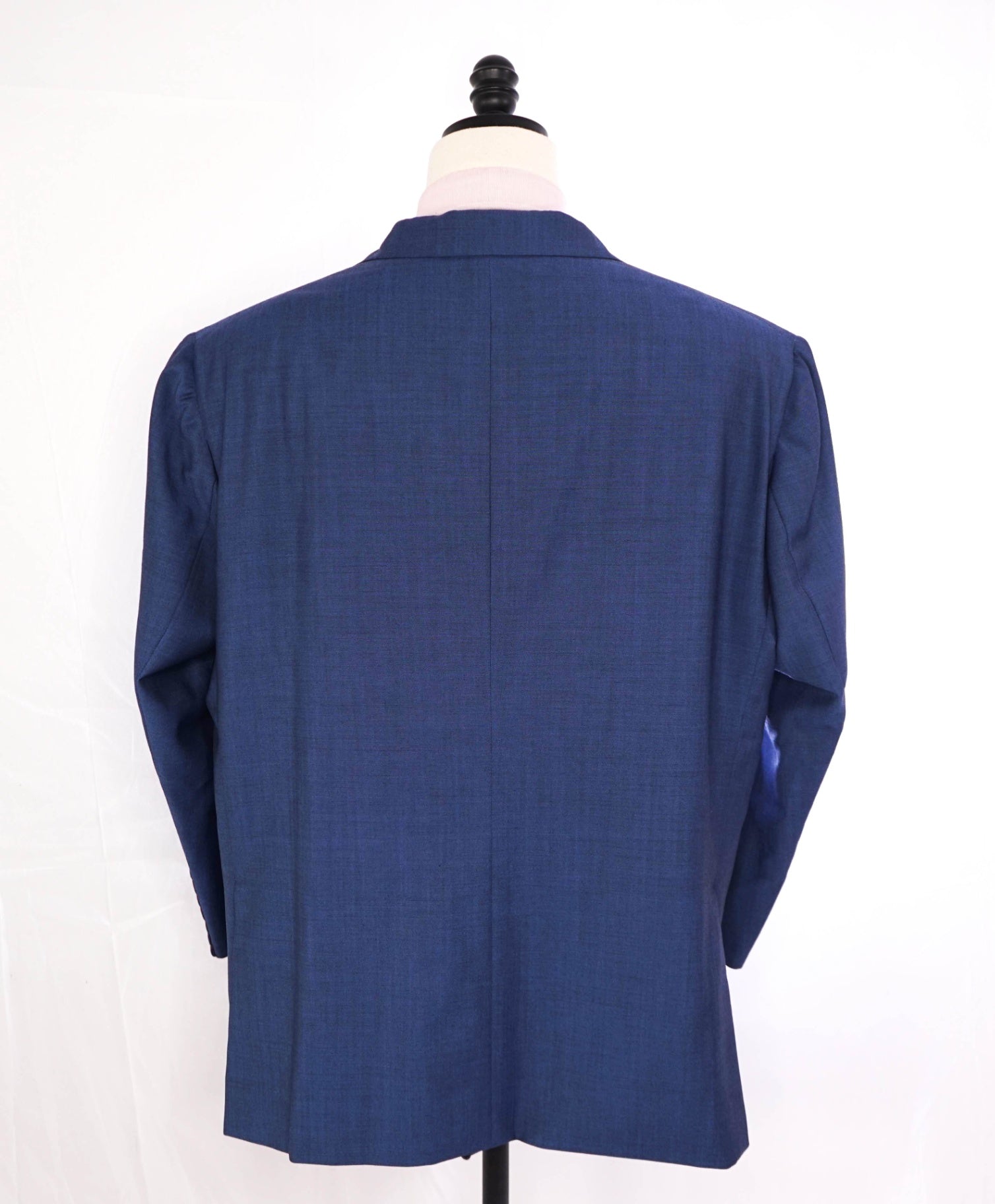 $6,500 ISAIA Steel Blue CUSOTM MADE Wool/Mohair Blazer 50S US