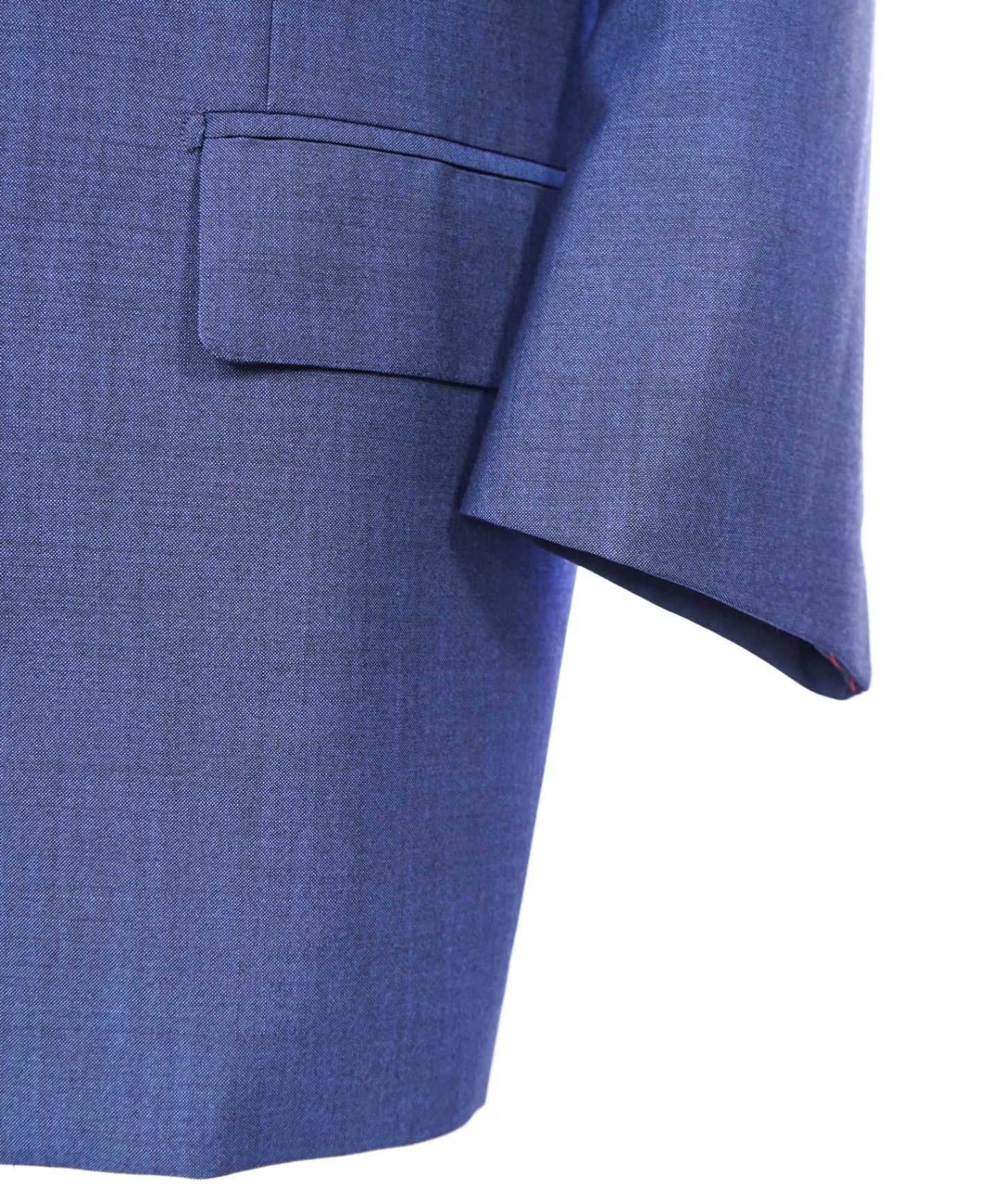 $6,500 ISAIA Steel Blue CUSOTM MADE Wool/Mohair Blazer 50S US