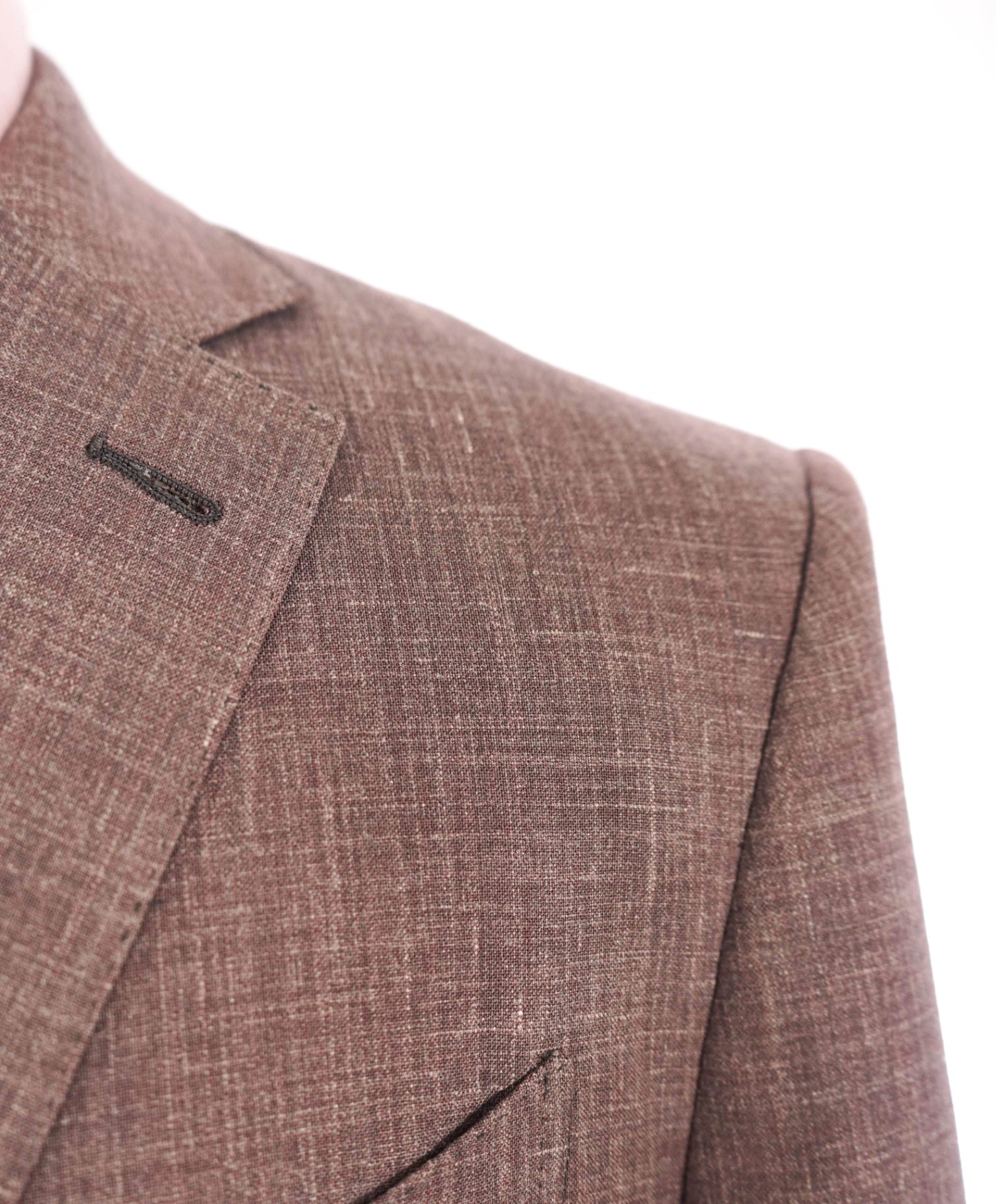 $2,695 ZEGNA - *Crossover* Pastel Pink Wool/Silk/Linen Blazer - 44R