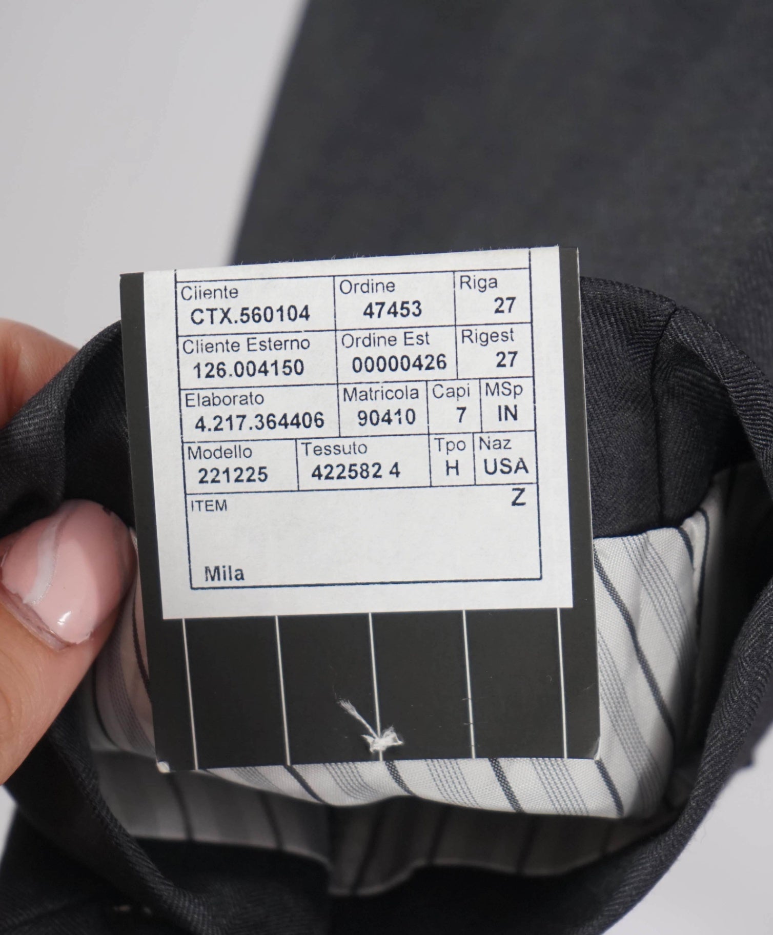 $3,290 ZEGNA-“HIGH PERFORMANCE” Gray Herringbone Blazer- 40R