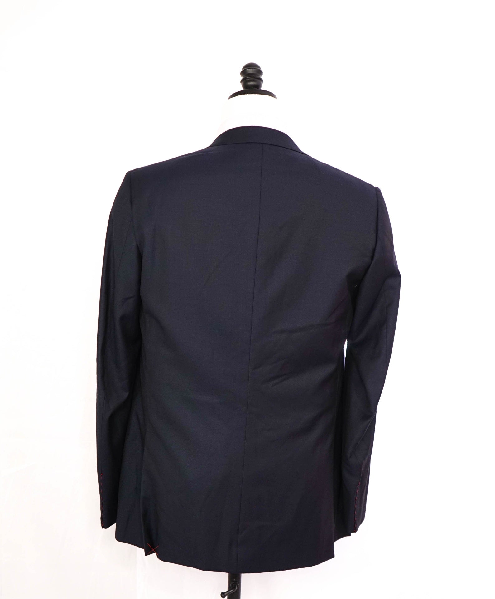 $3,595 ISAIA - "AQUASPIDER" PEAK LAPEL 1-Pc Navy Tuxedo Jacket - 40R