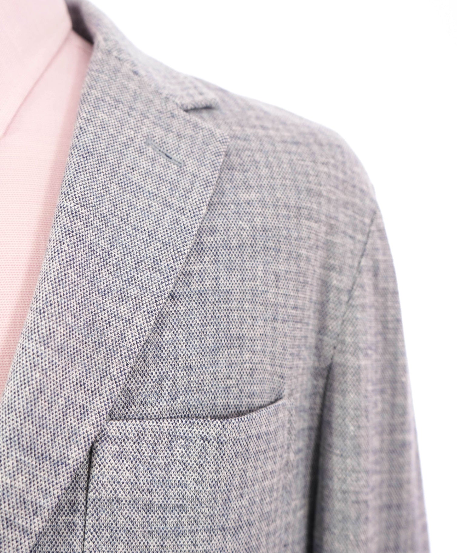 $2,295 CANALI - "Exclusive" Baby Blue Wool/Silk/Linen Sport coat - 42R