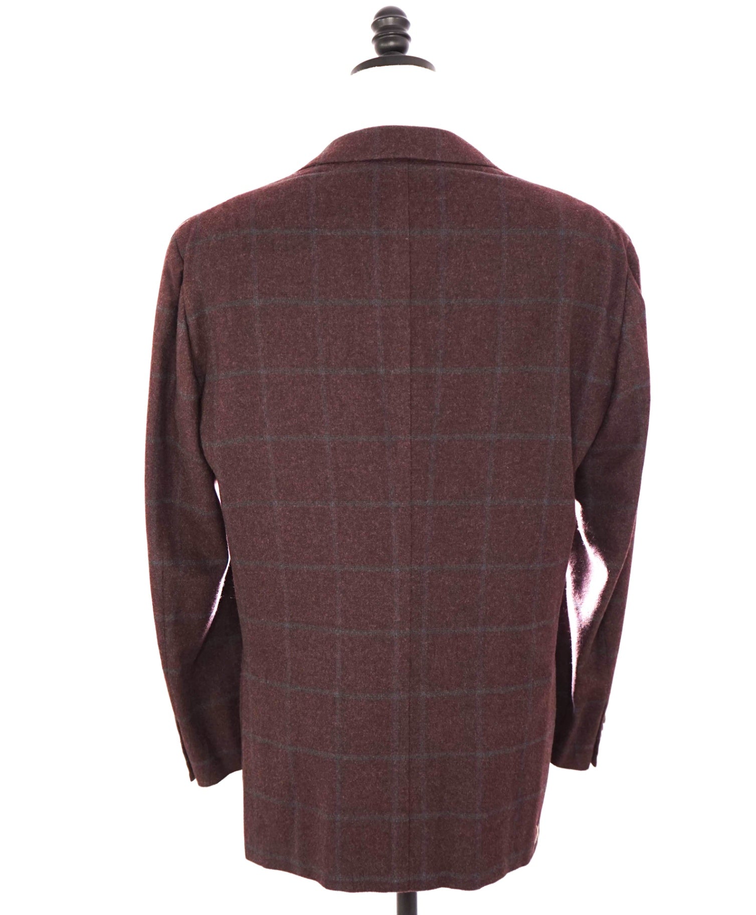 $3,695 ZEGNA - Burgundy "TROFEO" Cashmere STREET JACKET - 46R