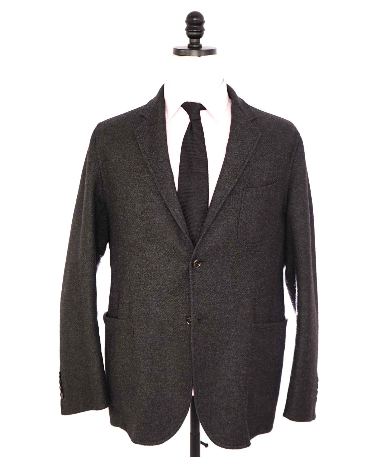 $5,995 ZEGNA - PURE CASHMERE/Lambskin Patch Pocket Blazer - 42R