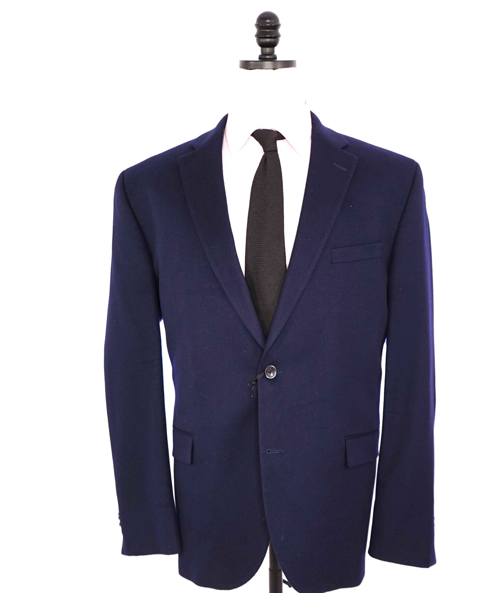 $1,298 SAKS 5TH AVE / LORO PIANA- 100% Cashmere Navy Blazer- 46R