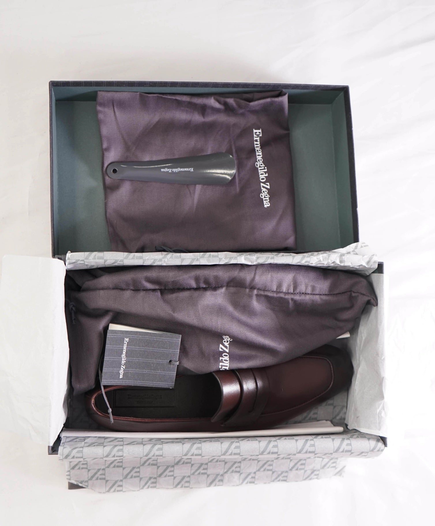 $965 ZEGNA - BROWN *ASOLA MOCASSINO* Loafers - US 11.5 (10.5UK)