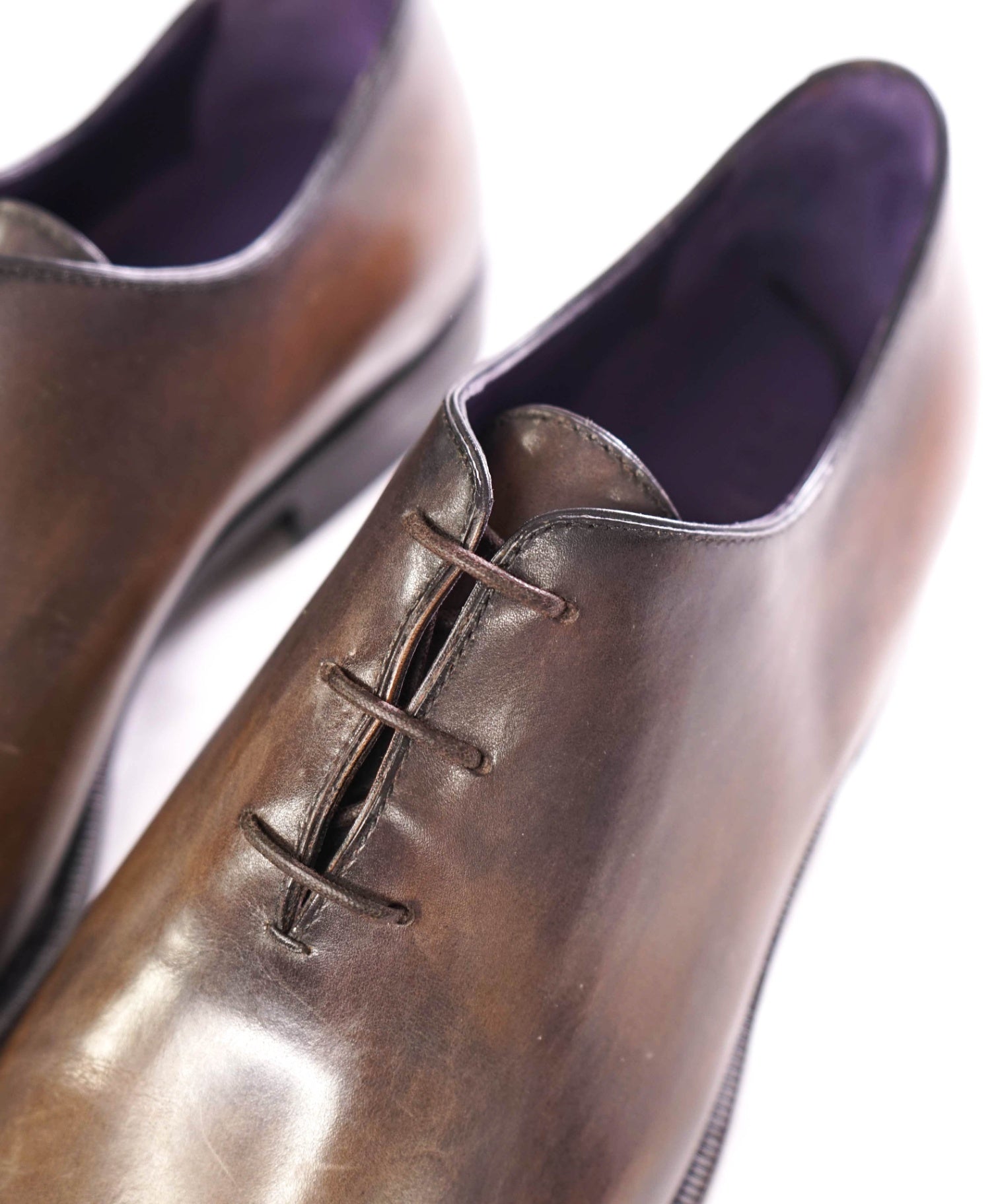 $2,600 BERLUTI - ALESSANDRO Brown Oxfords Leather - 9US (8UK)