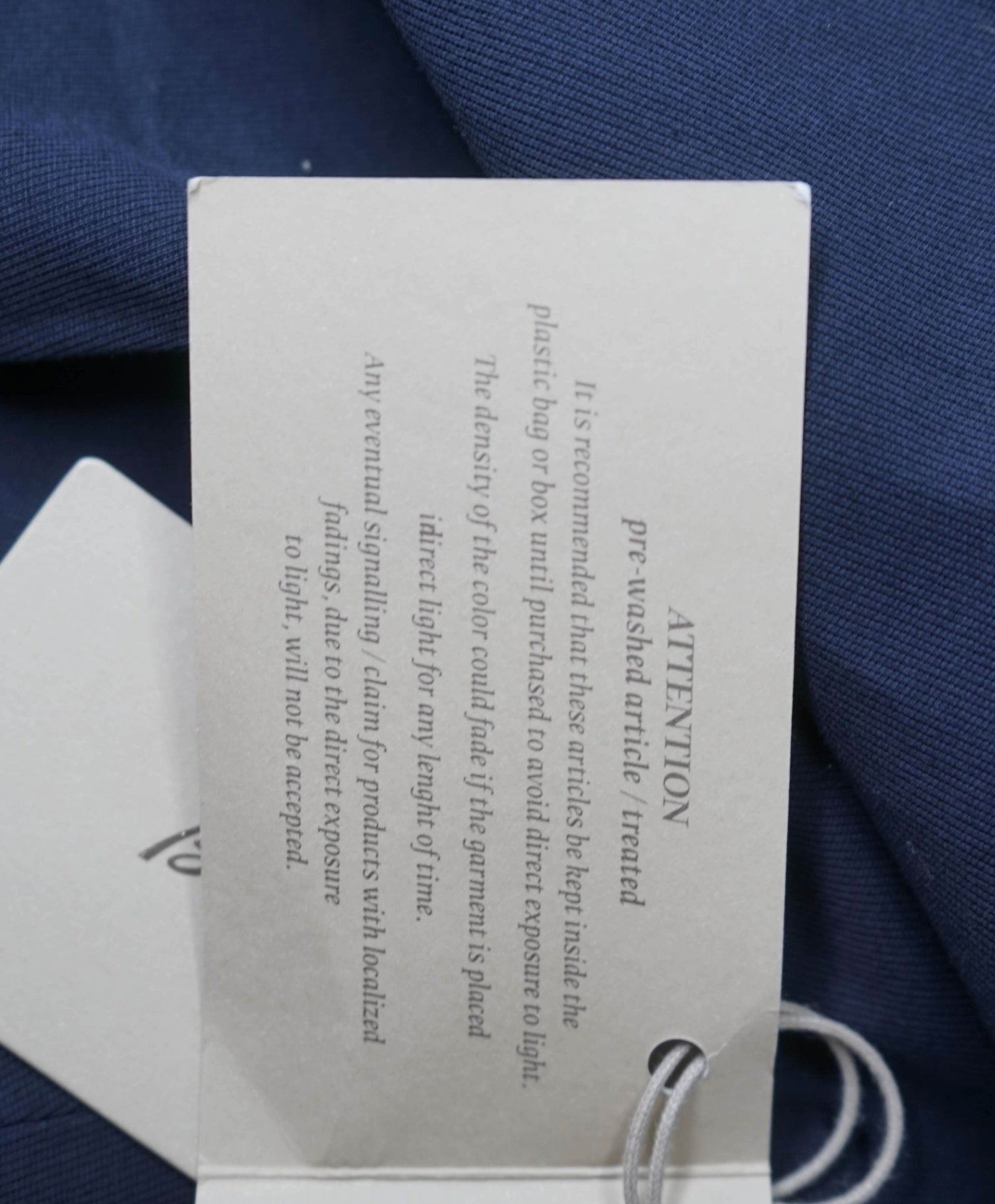 $1,095 BRIONI Solid Navy Chinos Cotton Pants 42W