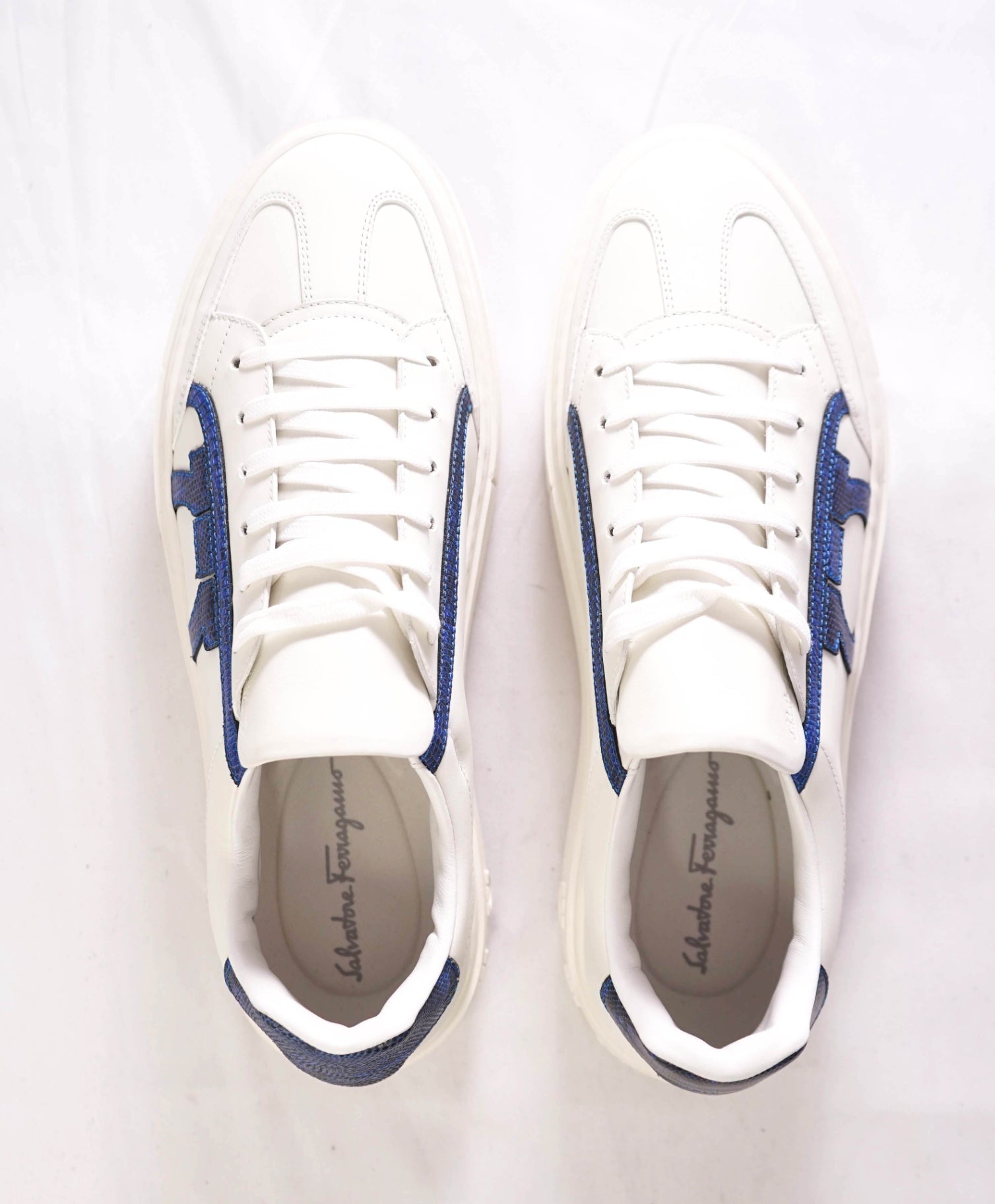 $795 SALVATORE FERRAGAMO - *BORG 5* Gancini Sneaker - 10 M