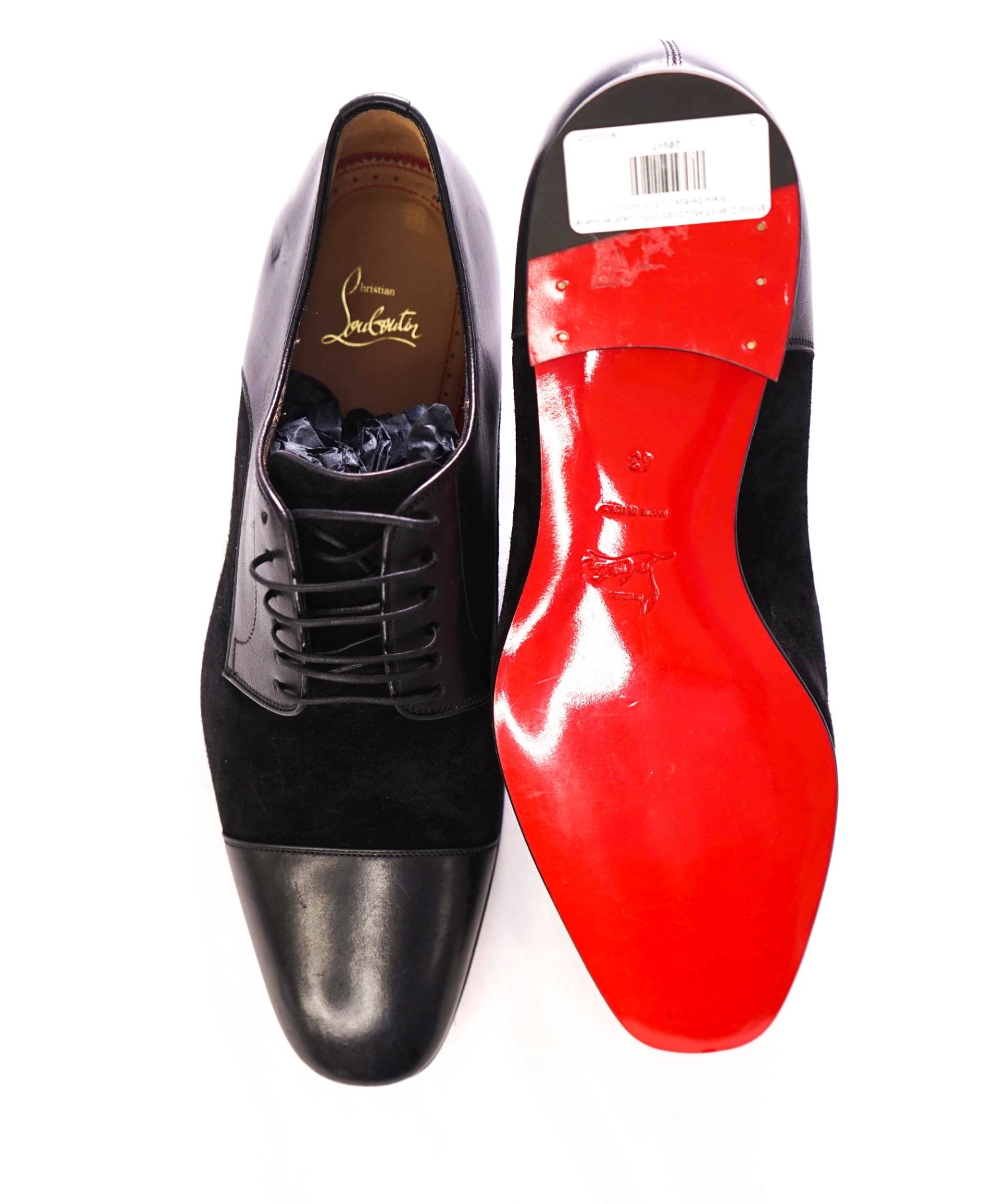 $1,050 CHRISTIAN LOUBOUTIN - Greggo Black - US 10 (43EU)