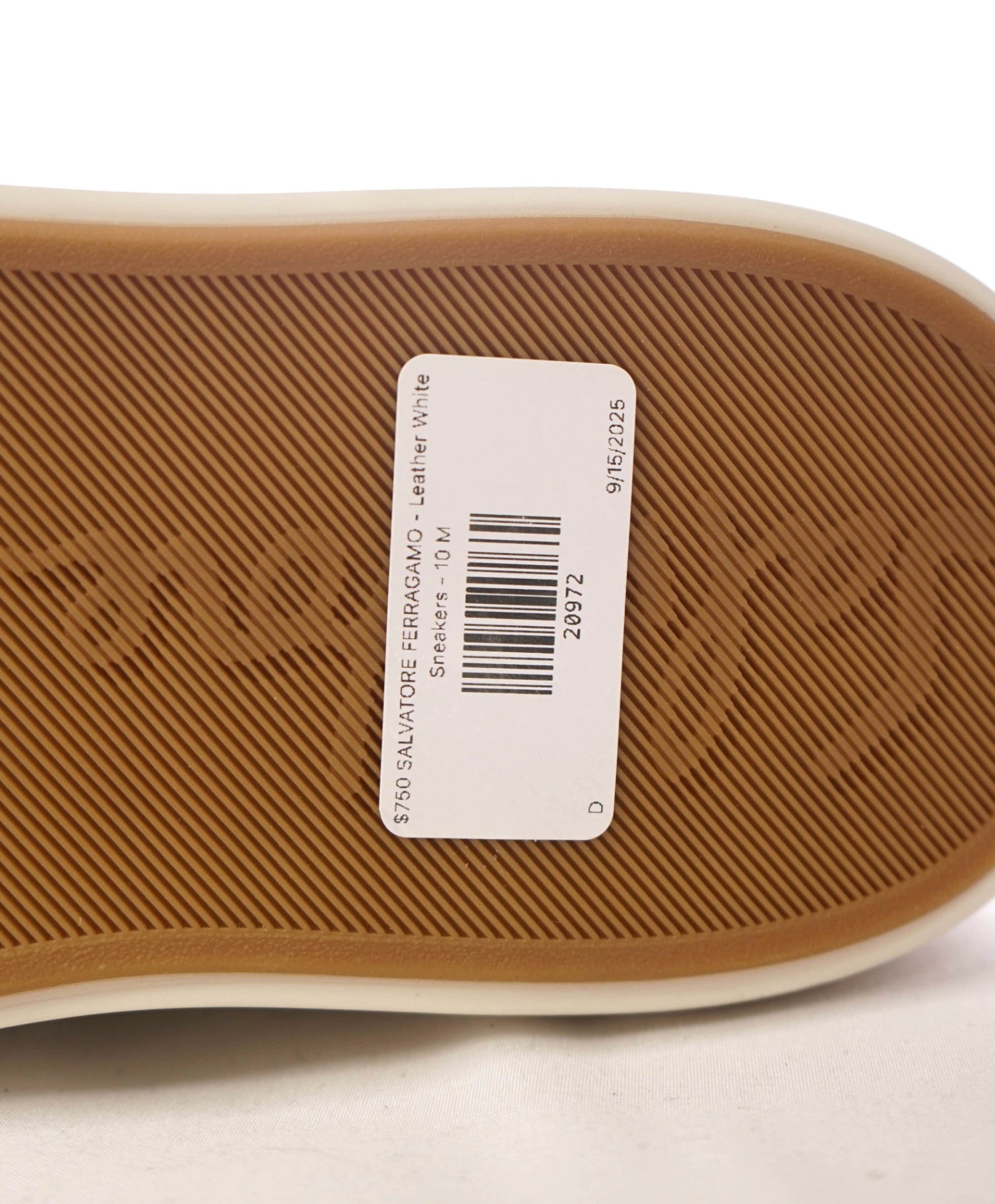 $795 SALVATORE FERRAGAMO - *BORG 5* Gancini Sneaker - 10 M