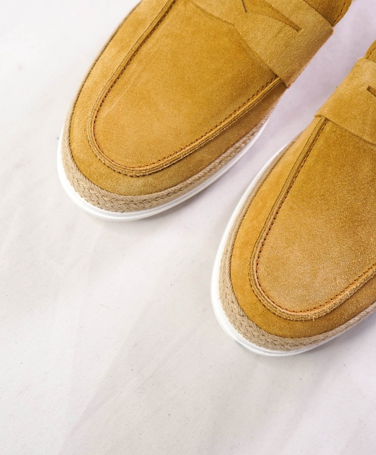 $1,045 TOD'S - Suede Neutral Sun Suede Driving Loafers - US 11 (UK10)