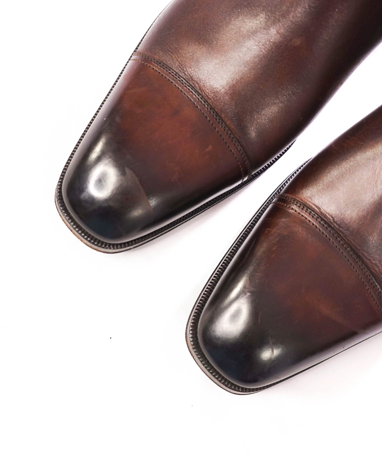 $2,100 TOM FORD - EDGAR Leather Brown Chelsea Boots - US 10 (9.5TF)