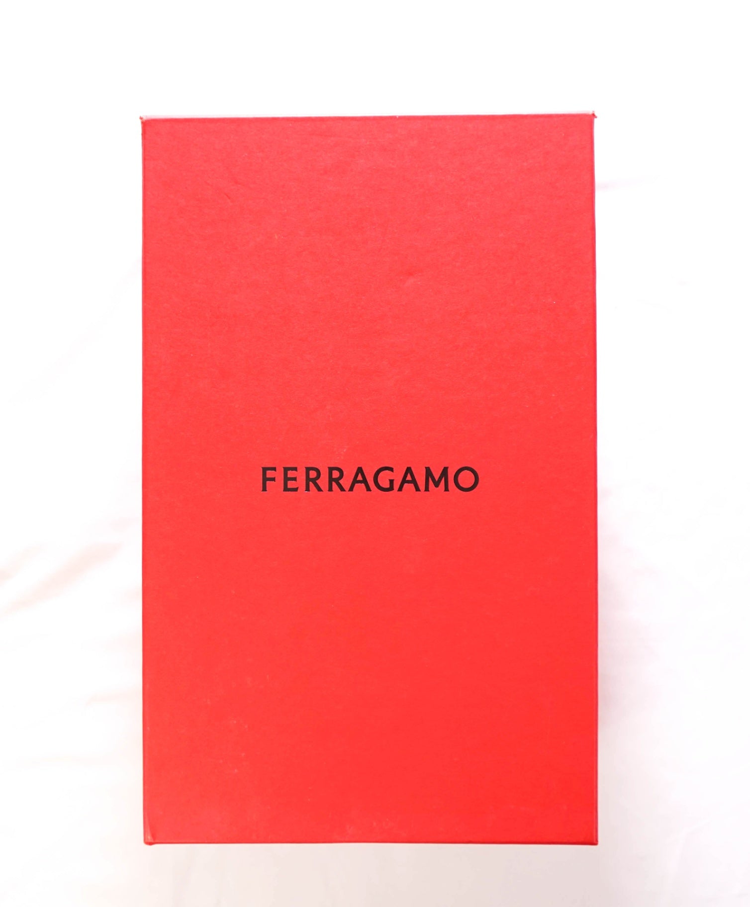 $995 FERRAGAMO - Leather Black "FERGAL" Lug Sole Loafers - 9.5 EE