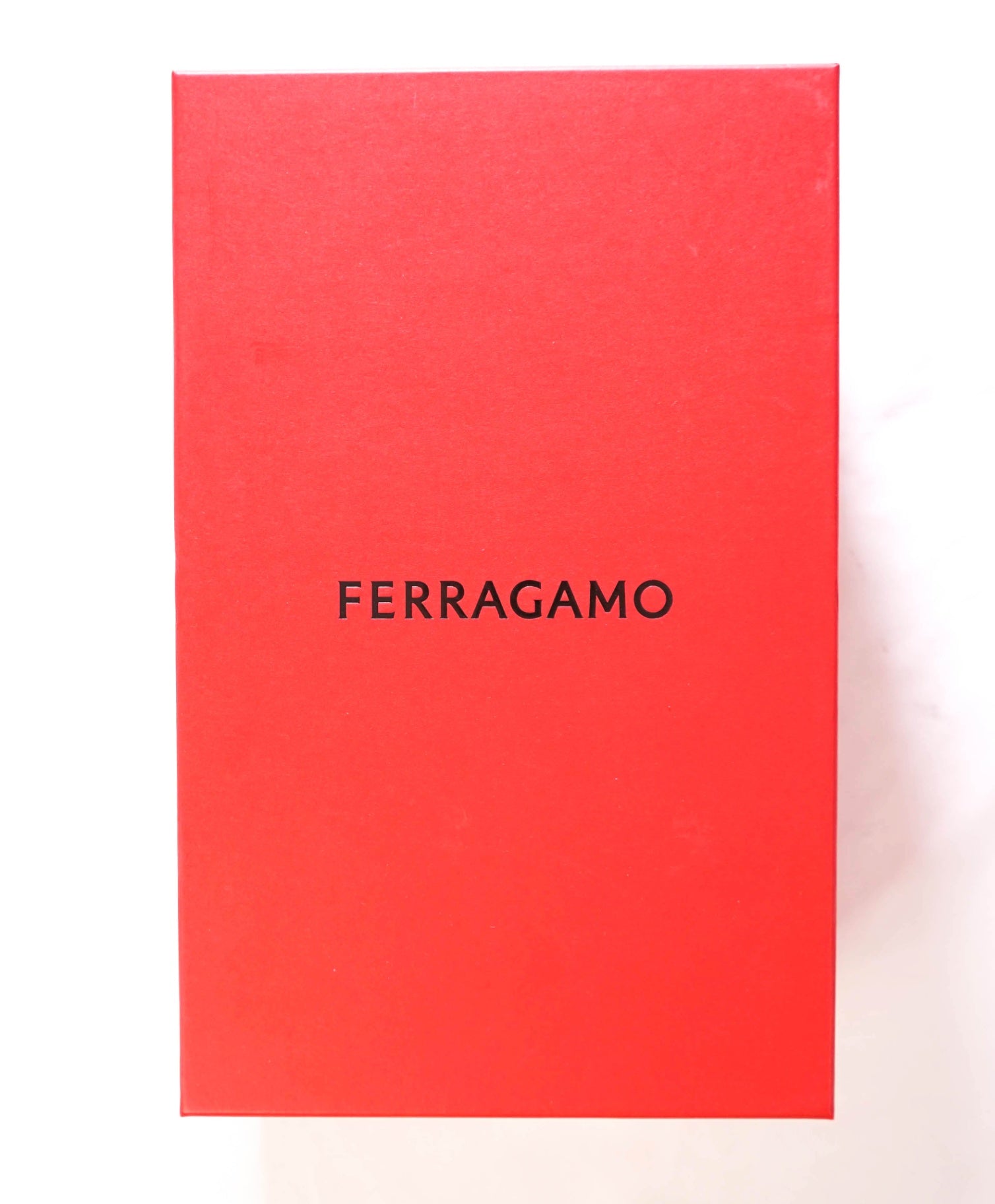 $1,790 FERRAGAMO - Leather Tan Brown "CORIAN" Oxfords - 9 EE