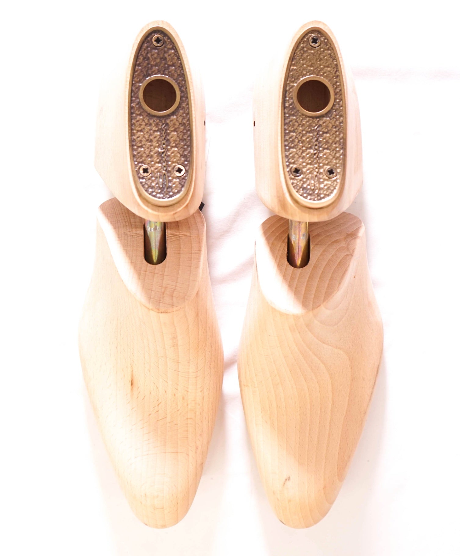 $240 SANTONI - VERY HEAVY Cedar/Metal Shoe Tree - US 11 (UK10)