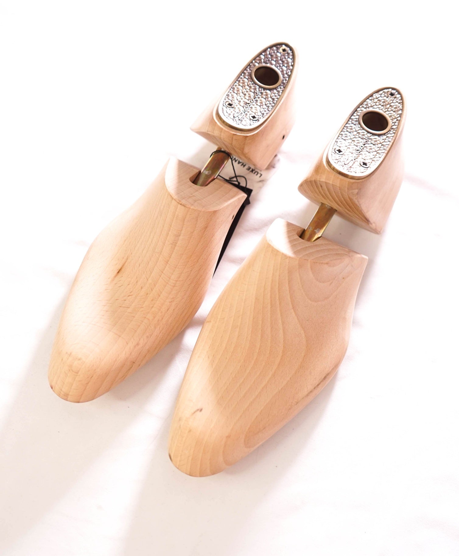 $240 SANTONI - VERY HEAVY Cedar/Metal Shoe Tree - US 11 (UK10)