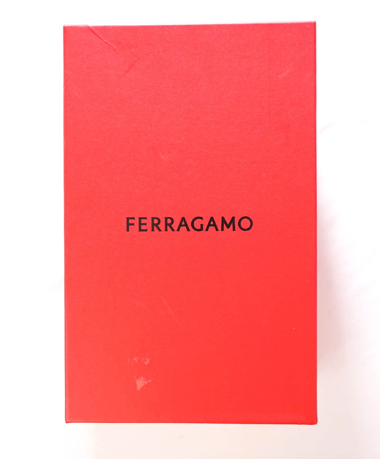 $995 FERRAGAMO - Leather Burgundy "FLORIO" Loafers - 10.5 EE