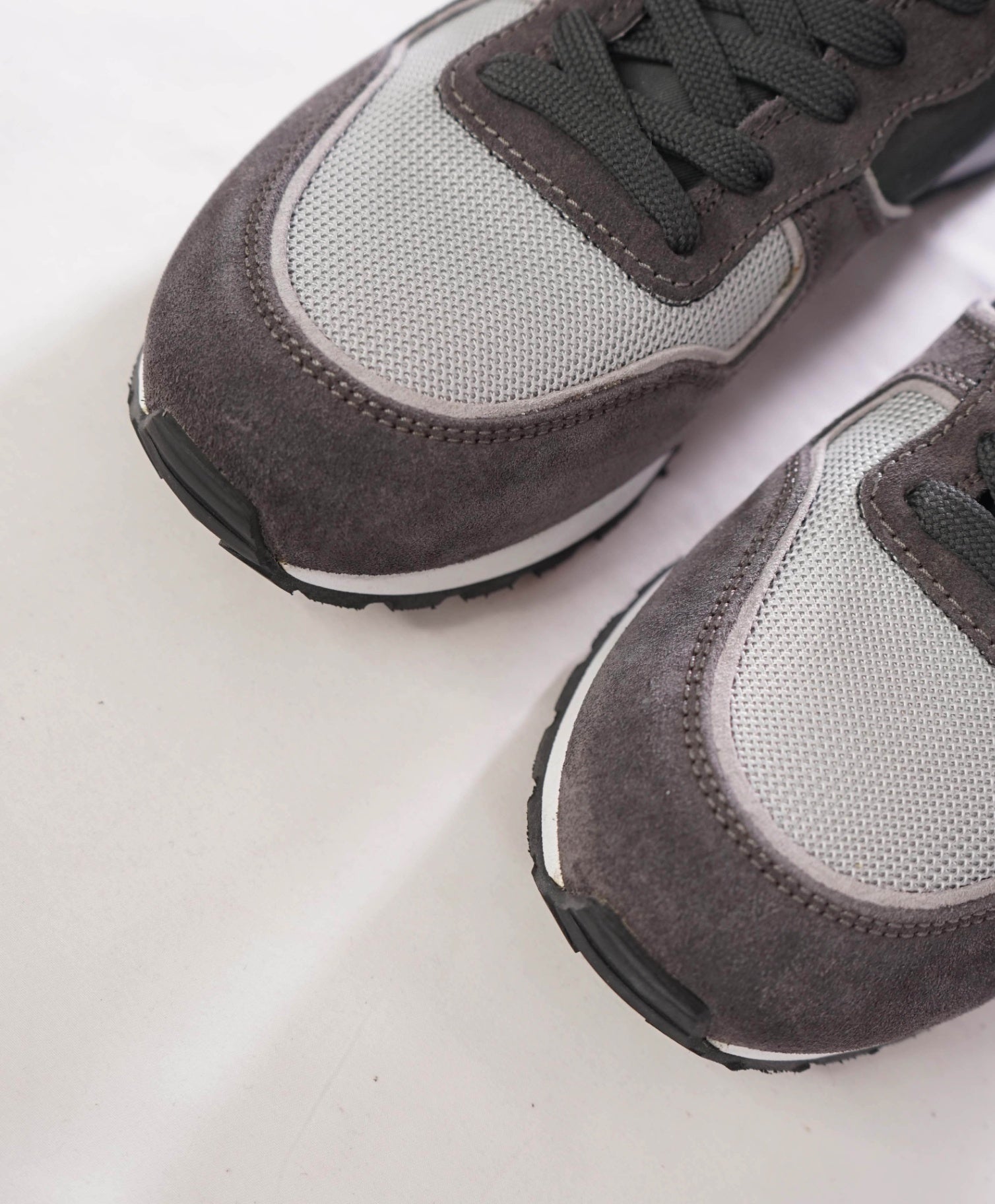 $995 TOD'S - Suede/Fabric Gray Sneakers - US 8.5 (7.5UK)